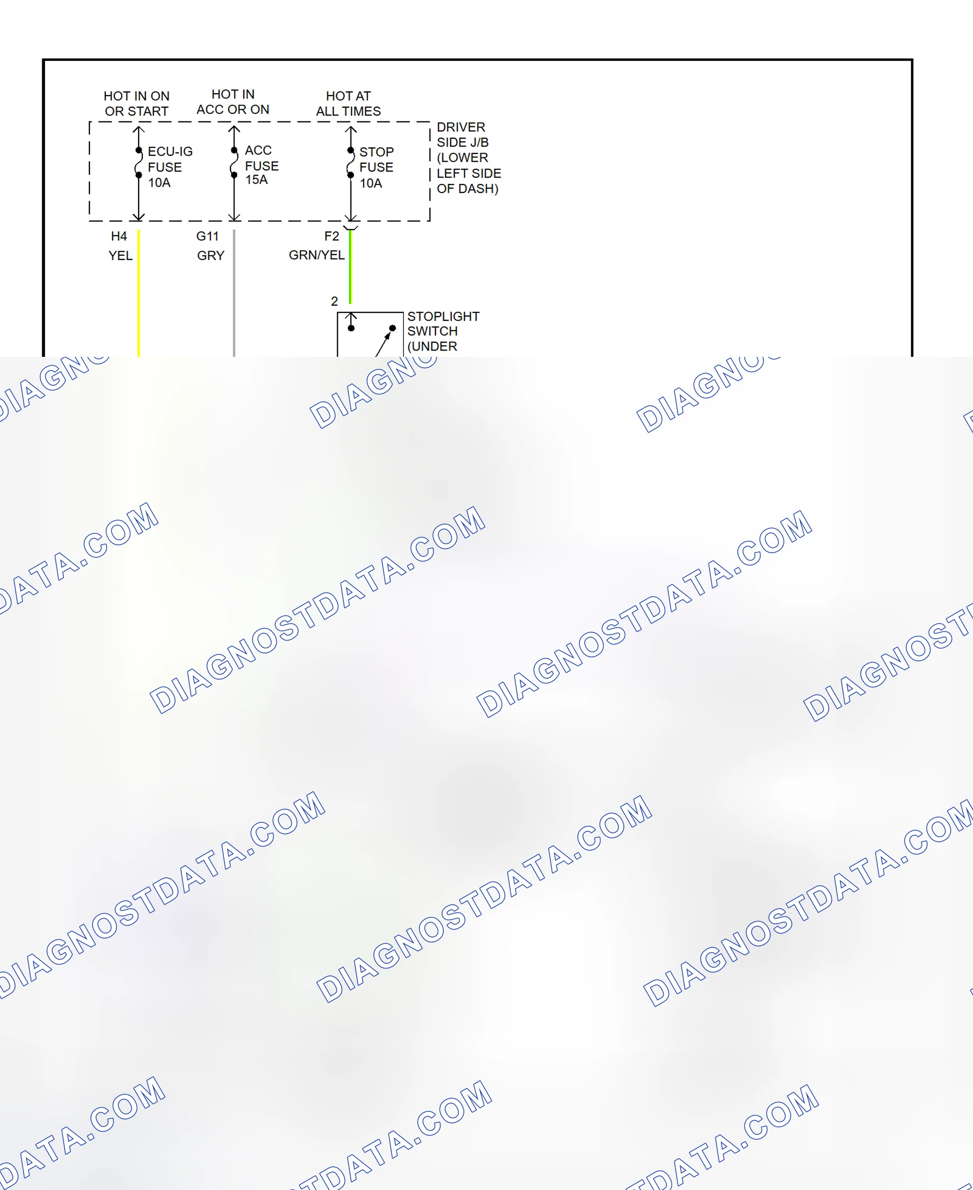 Scheme 328: Shift Interlock System Wiring Diagram (2002 - Toyota 4Runner)