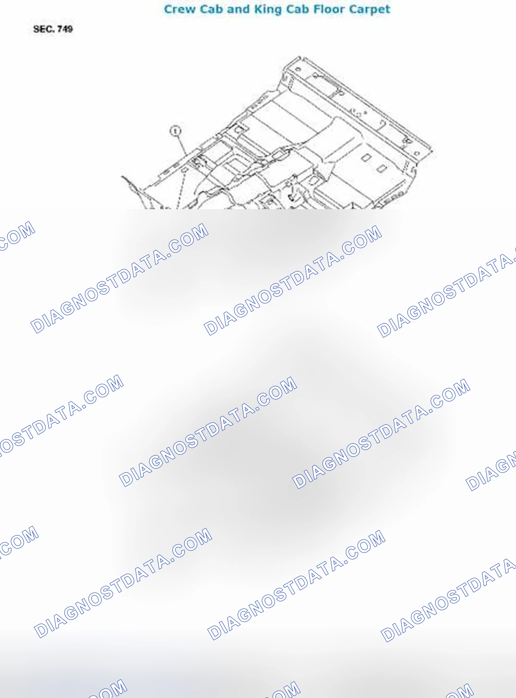 Scheme 6: Floor Trim: Removal and Installation