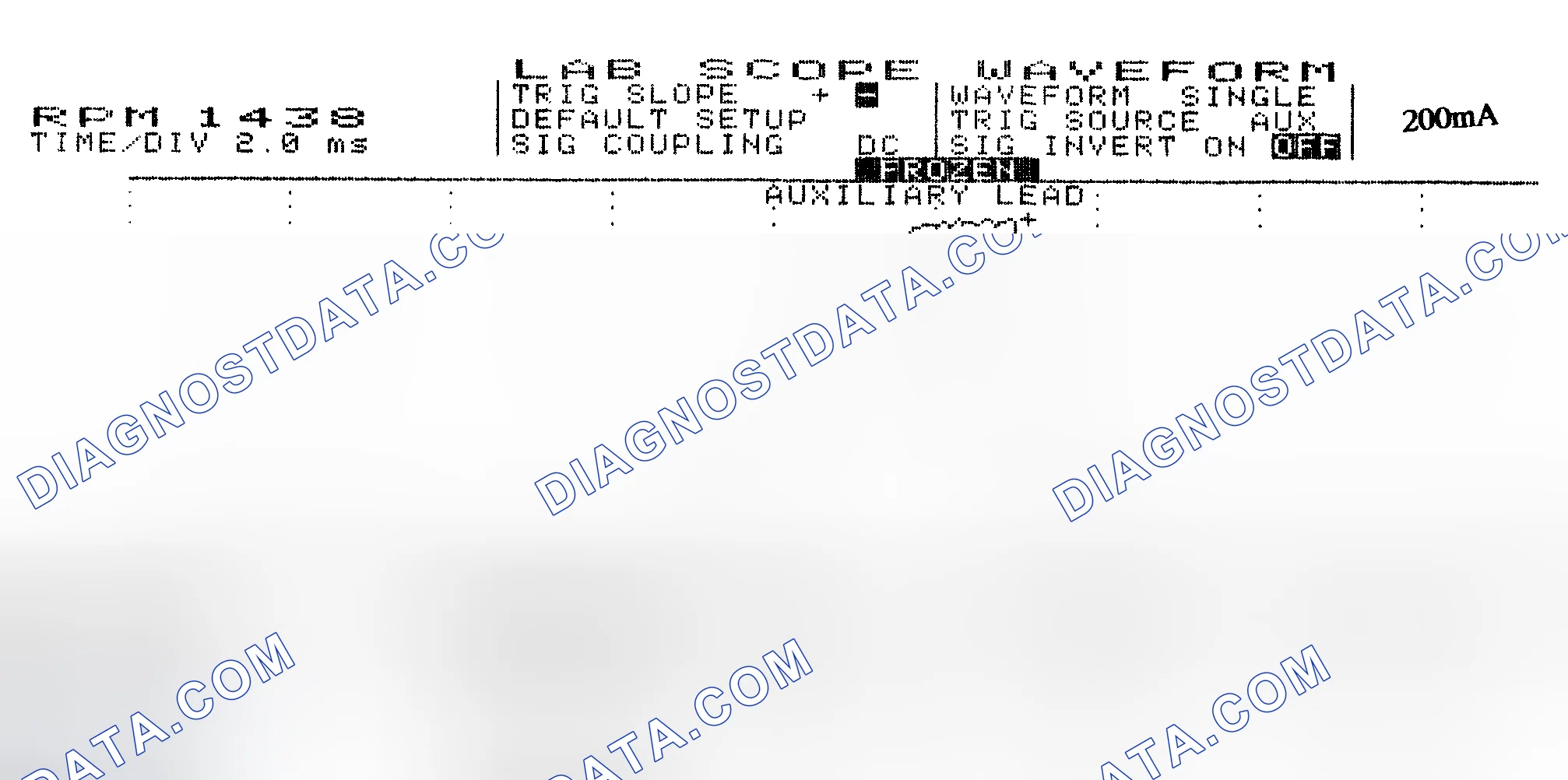 Scheme 15: Single Injector w/Normal Current Flow - Current Pattern