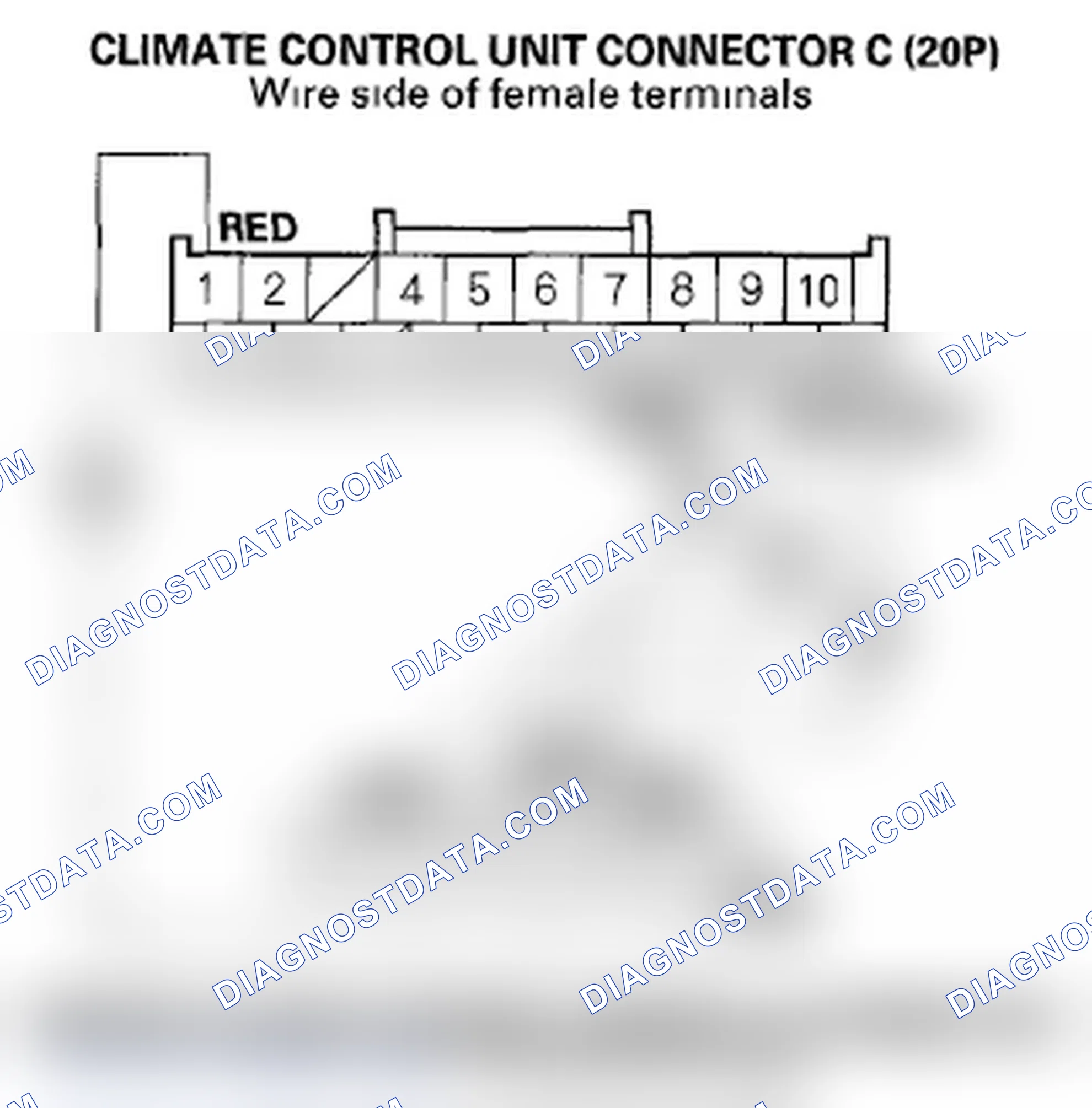 Scheme 29: DTC B1215 or DTC indicator J and MODE: An Open or Short in the Recirculation Control Motor Circuit