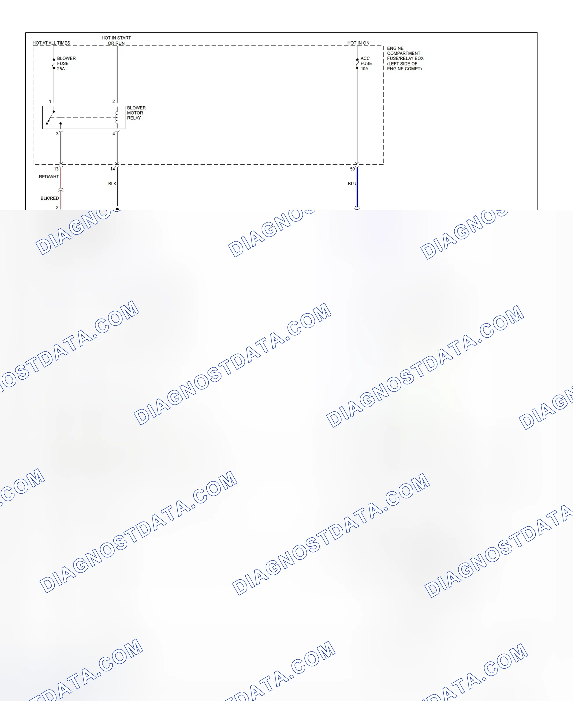 Scheme 1: Heater Wiring Diagram (Sephia)