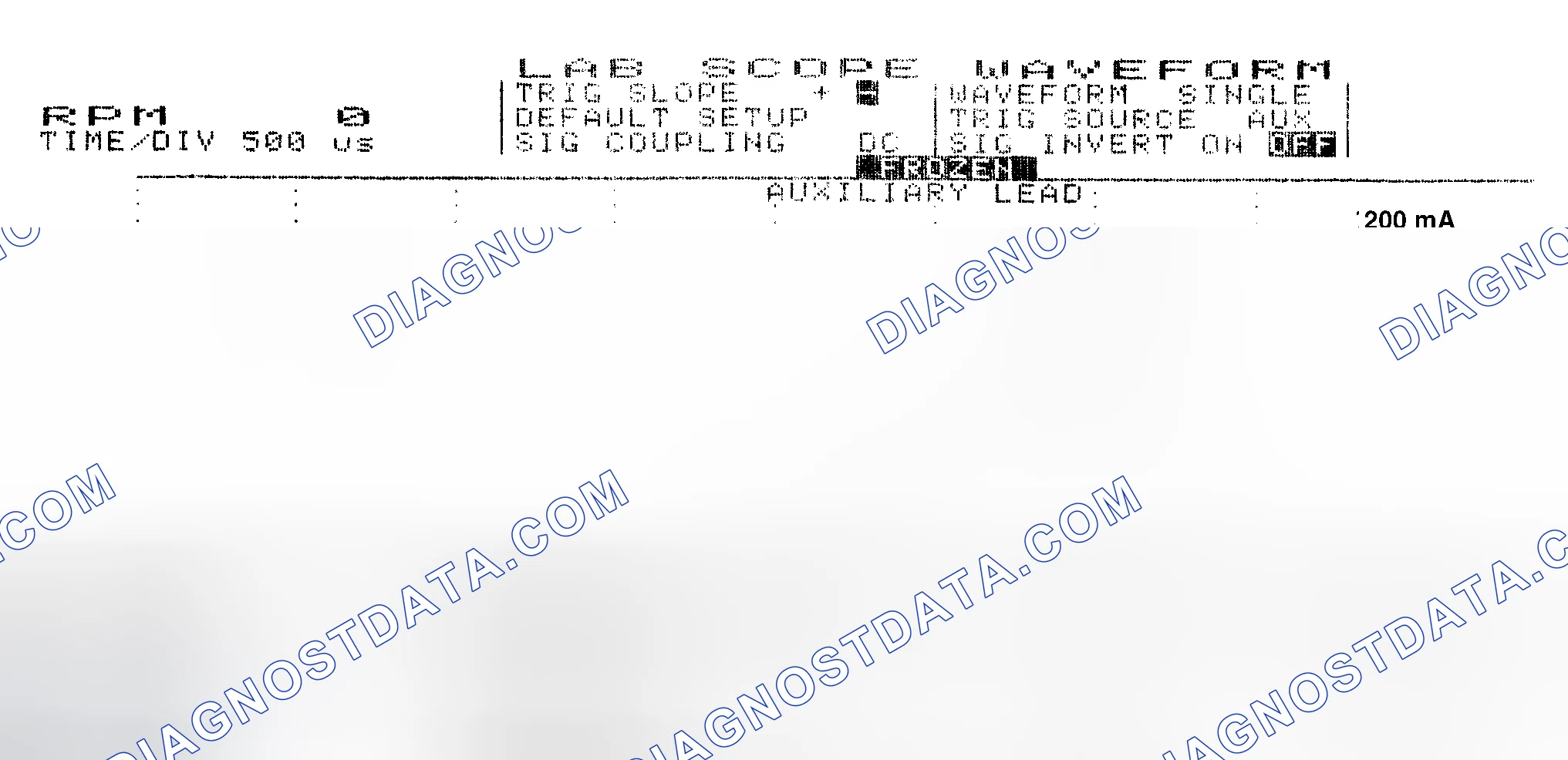 Scheme 17: Single Injector w/Normal Current Flow - Current Pattern