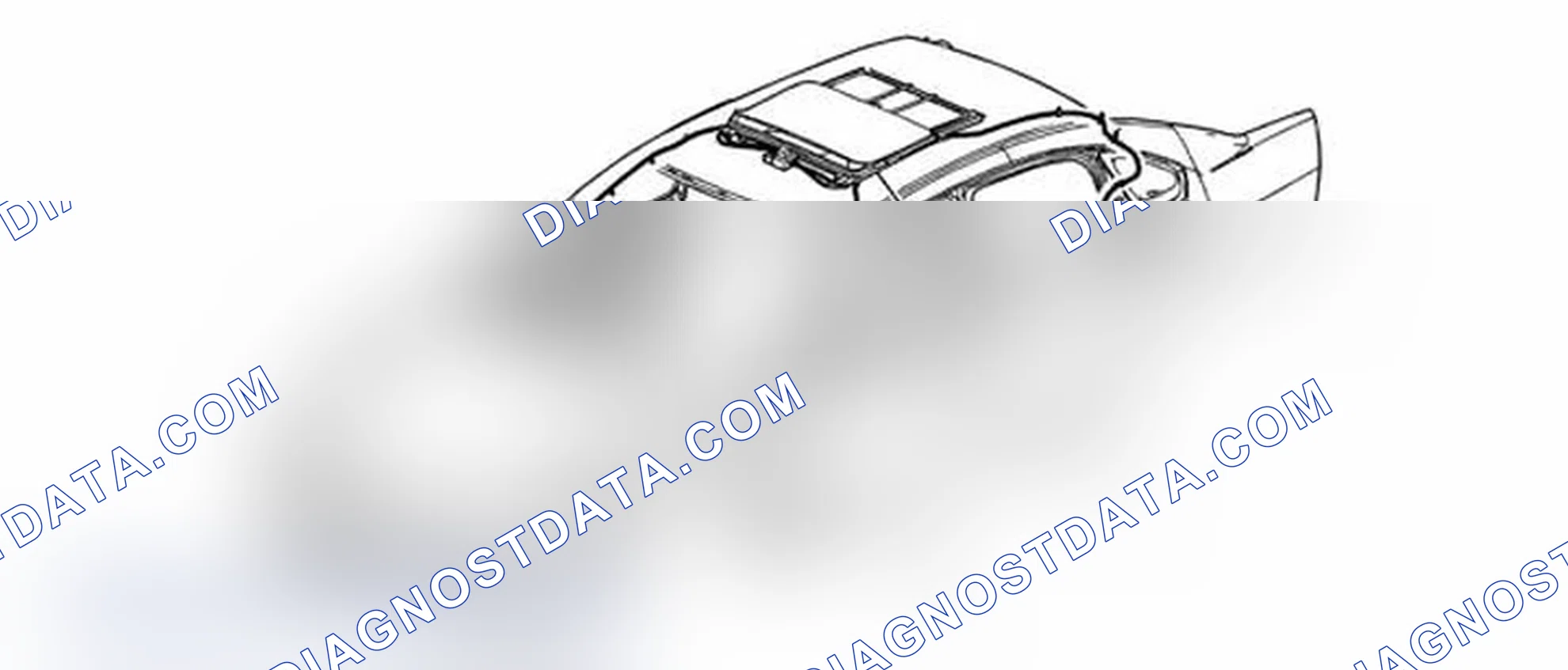 Scheme 2: Sunroof Housing Front Drain Hose Replacement