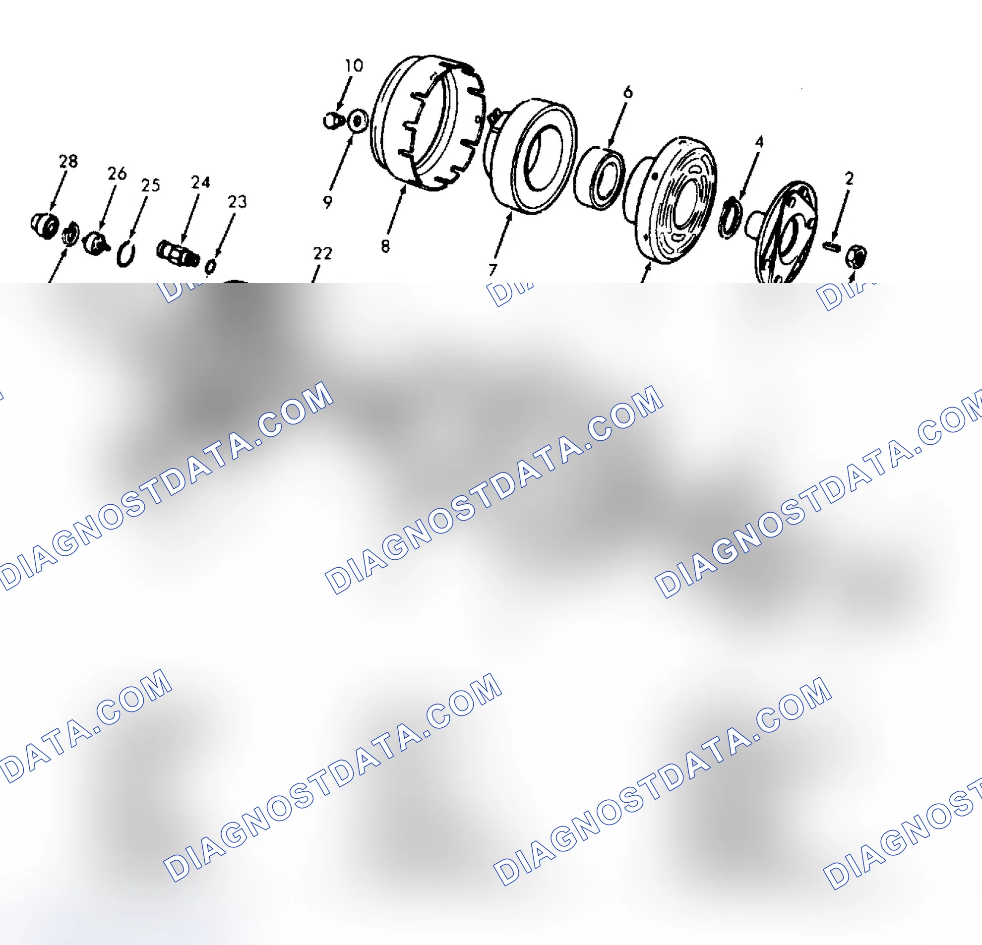 Scheme 15: Removal (Poly Groove-Type Belt Drive)