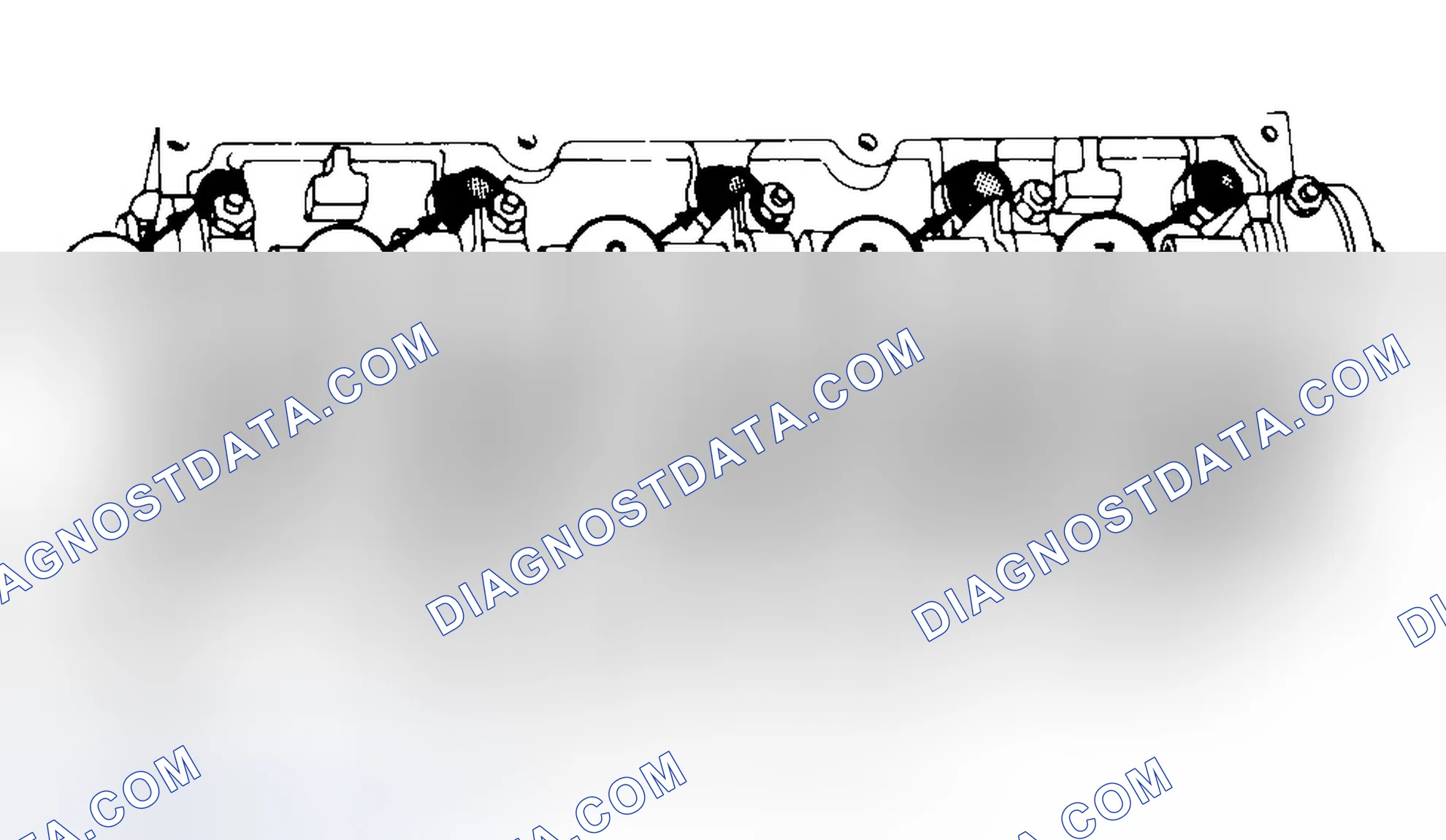 Scheme 7: Typical Cylinder Head Tightening or Loosening Sequence