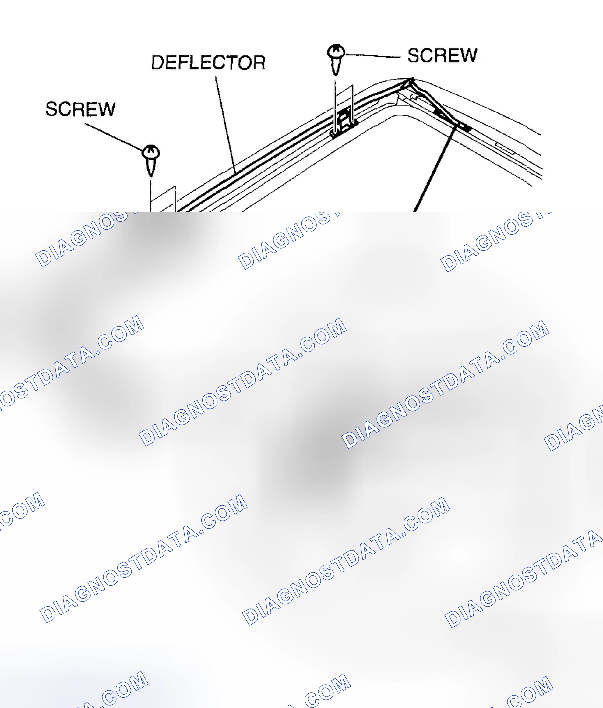 Scheme 2: DEFLECTOR REMOVAL/INSTALLATION