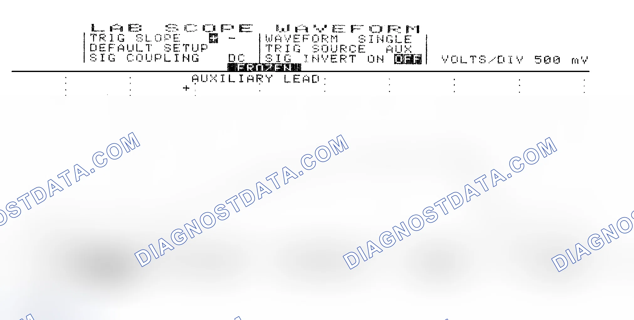 Scheme 14: Single Injector w/Excessive Current Flow - Current Pattern