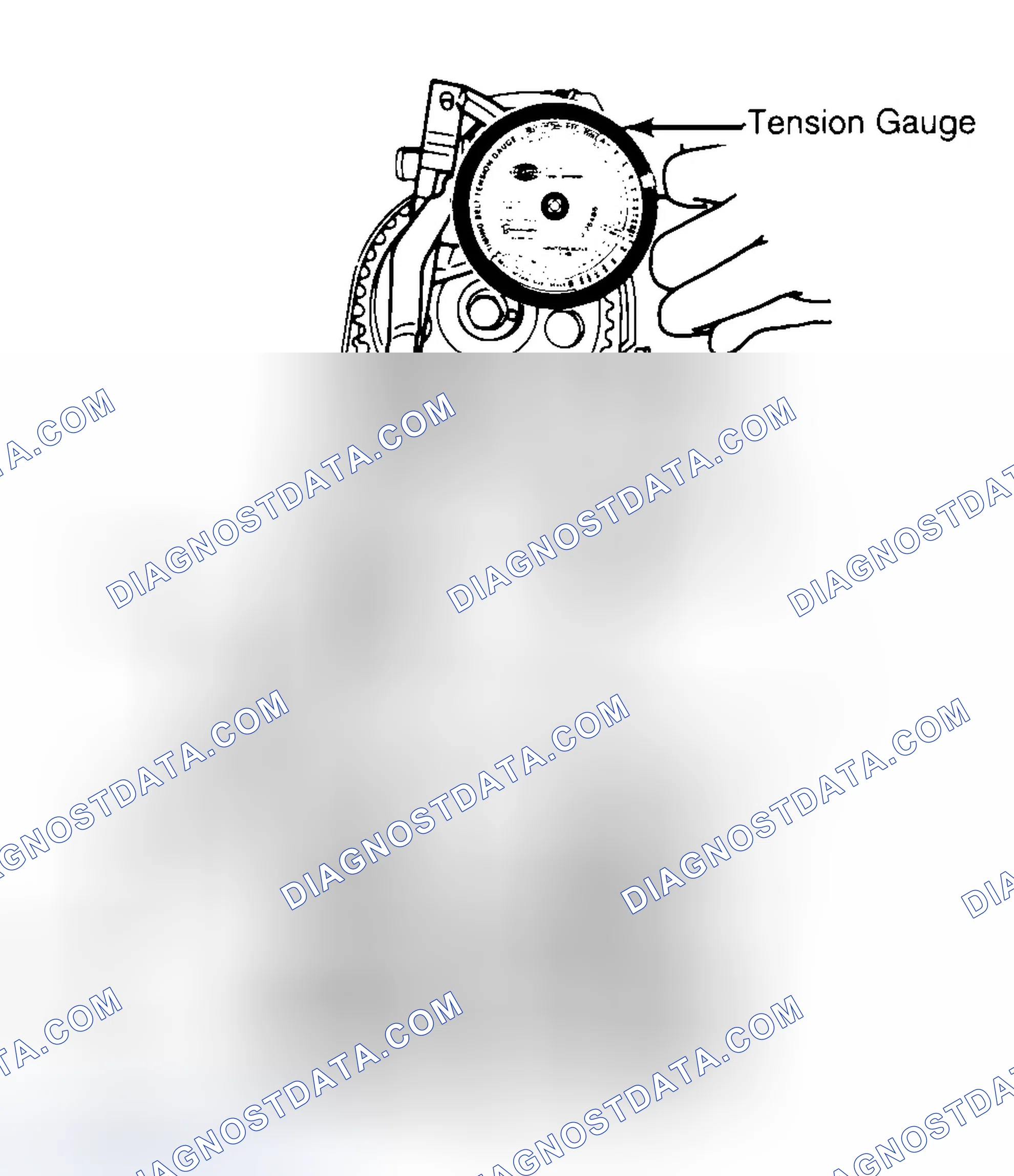 Scheme 3: Adjusting Typical Timing Belt Tension