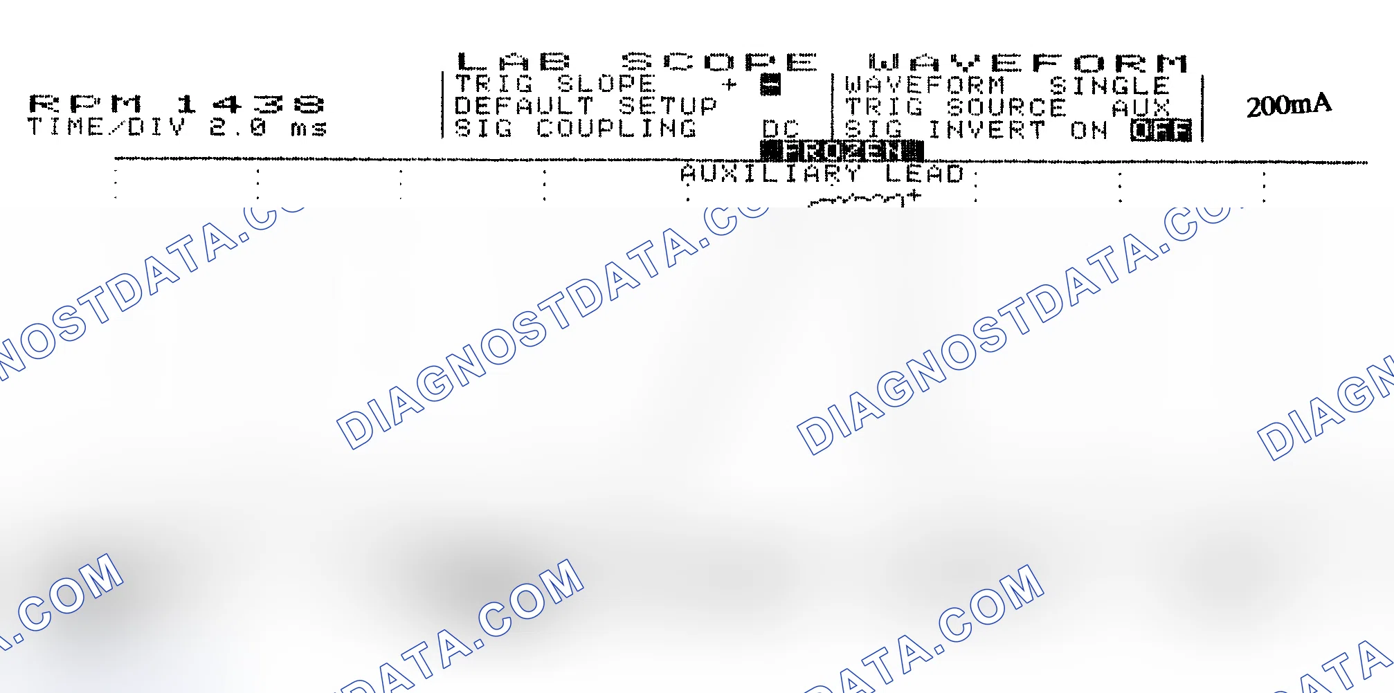 Scheme 15: Single Injector w/Normal Current Flow - Current Pattern