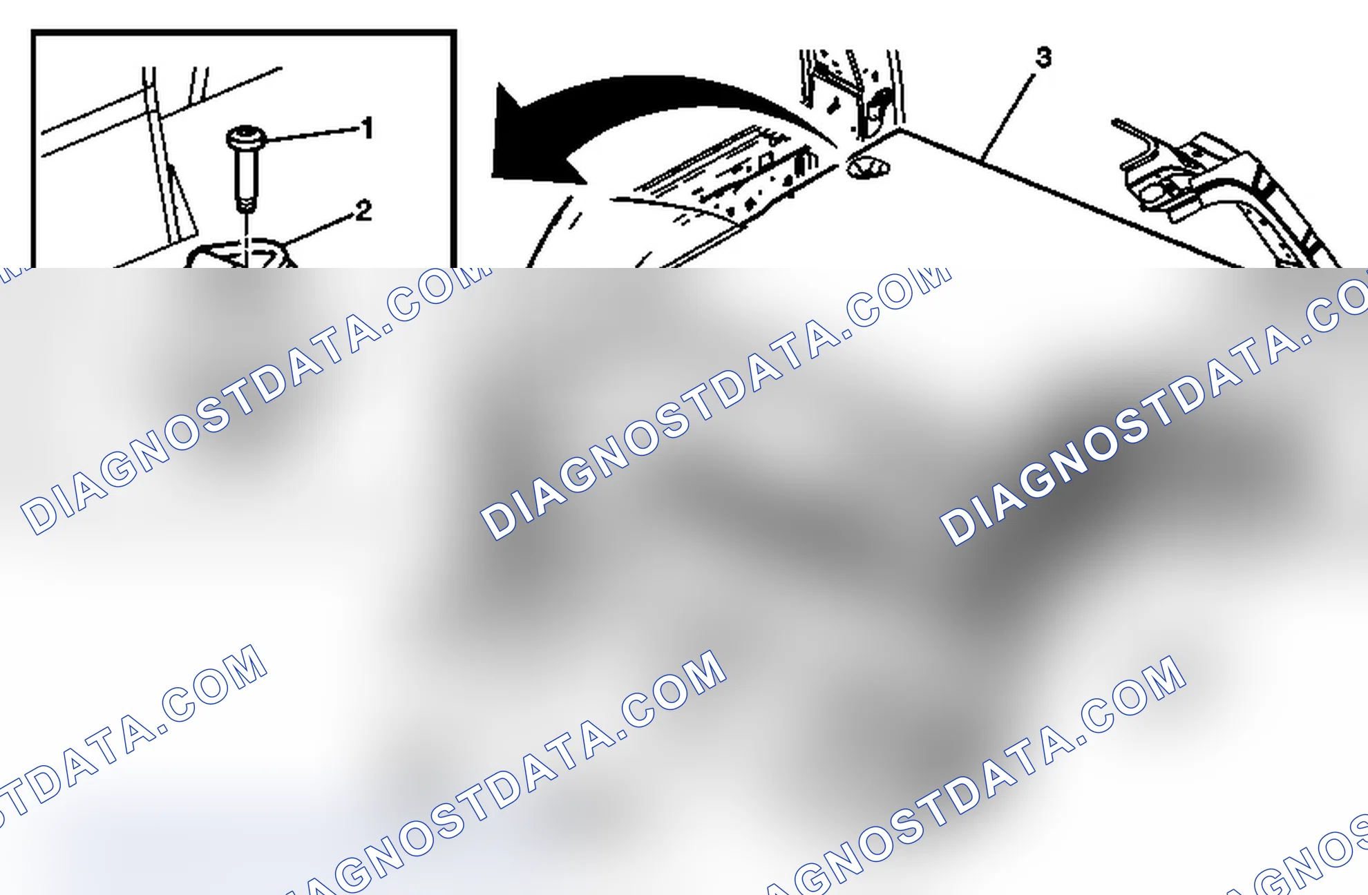 Scheme 118: Rear Floor Panel Carpet Replacement (Standard Wheelbase w/o AS3 and AW2)