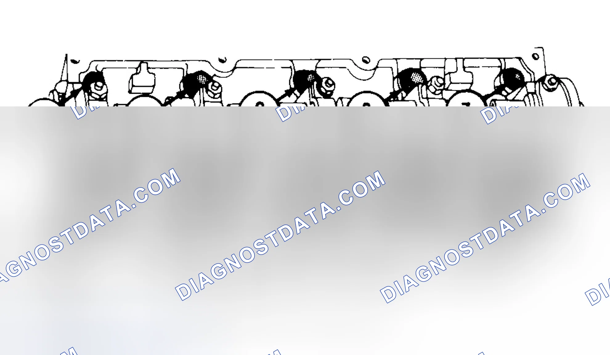 Scheme 7: Typical Cylinder Head Tightening or Loosening Sequence