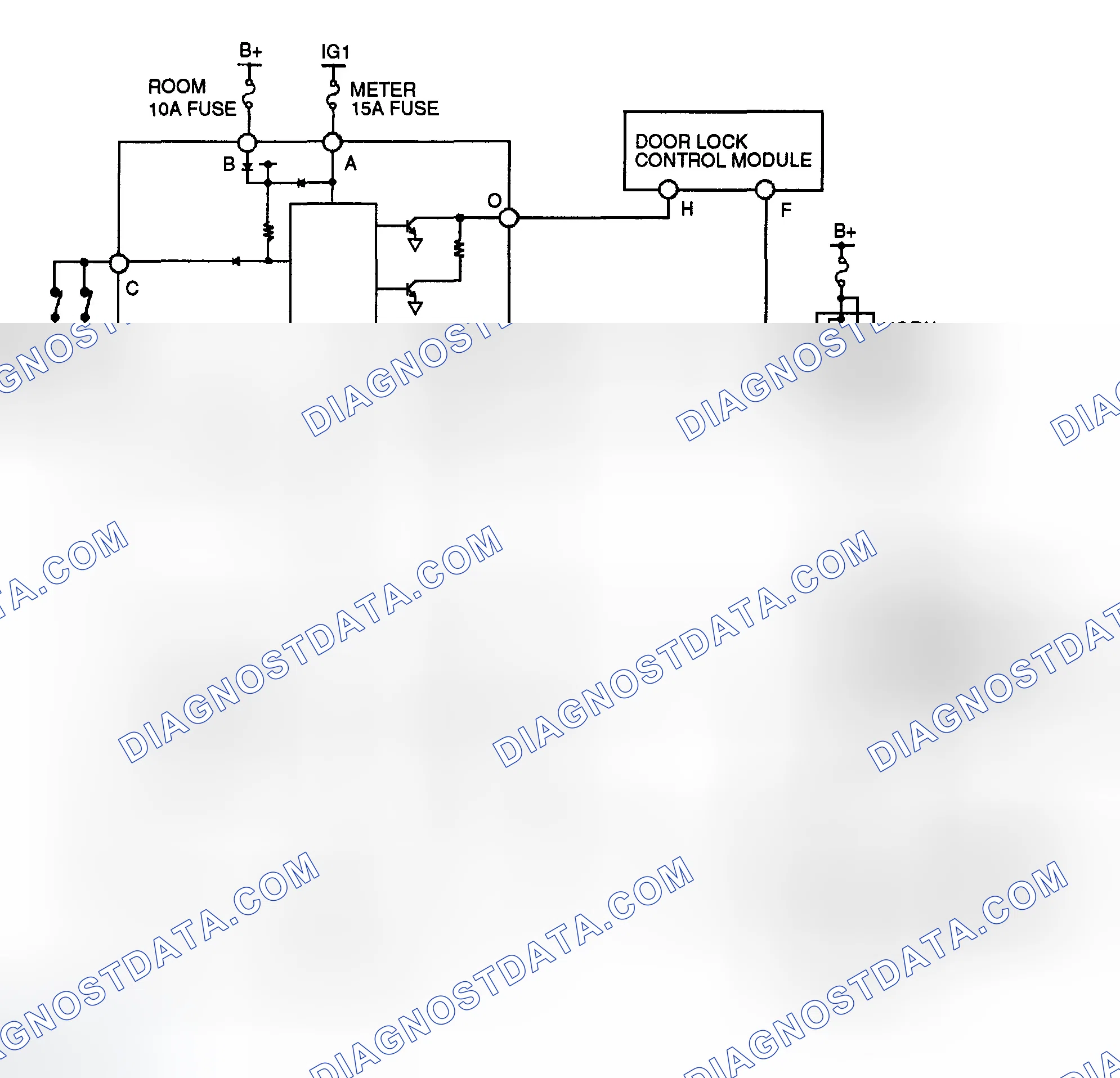 Scheme 35: KEYLESS ENTRY SYSTEM WIRING DIAGRAM