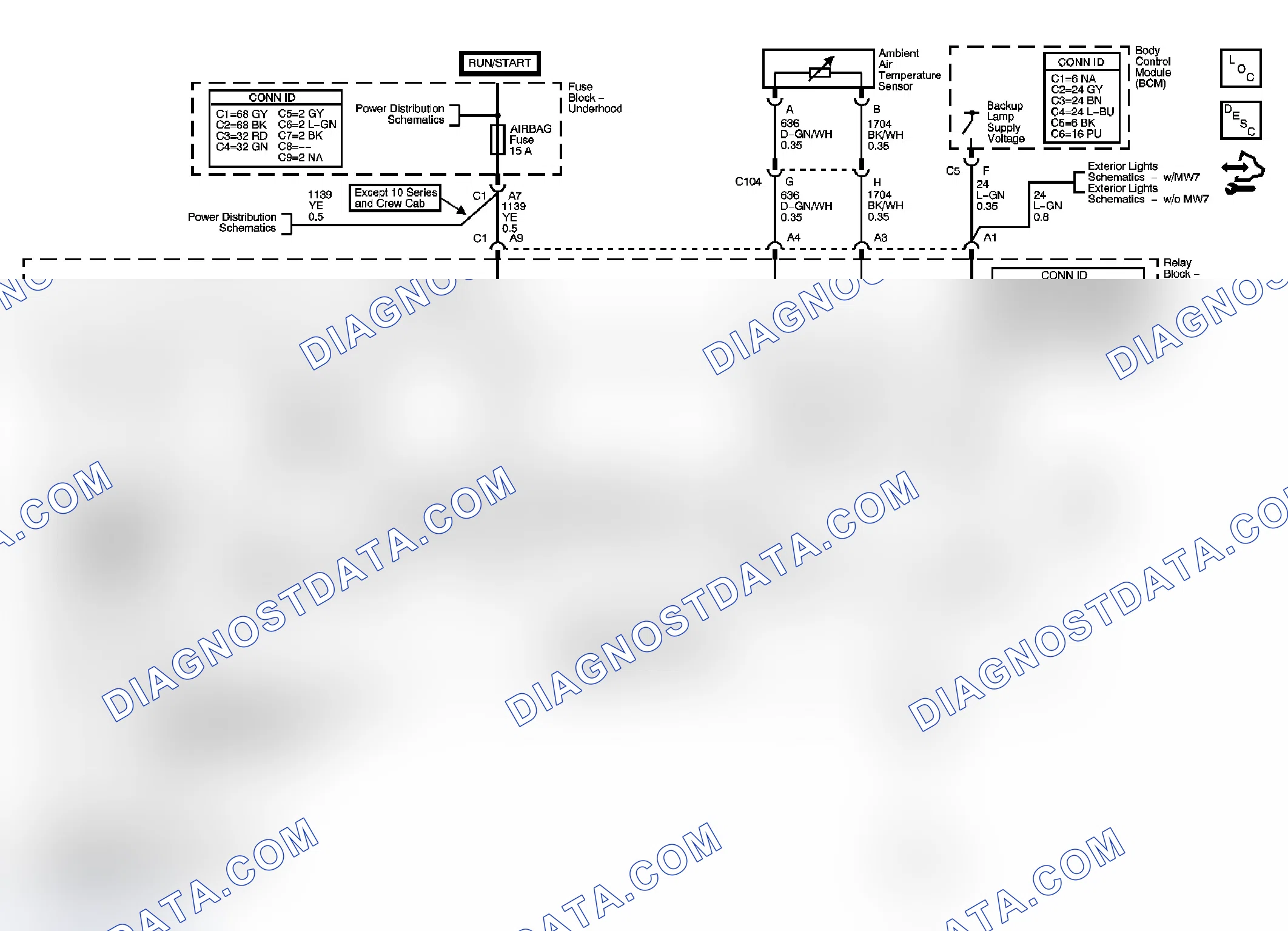 Scheme 1: Inside Rearview Mirror Schematics
