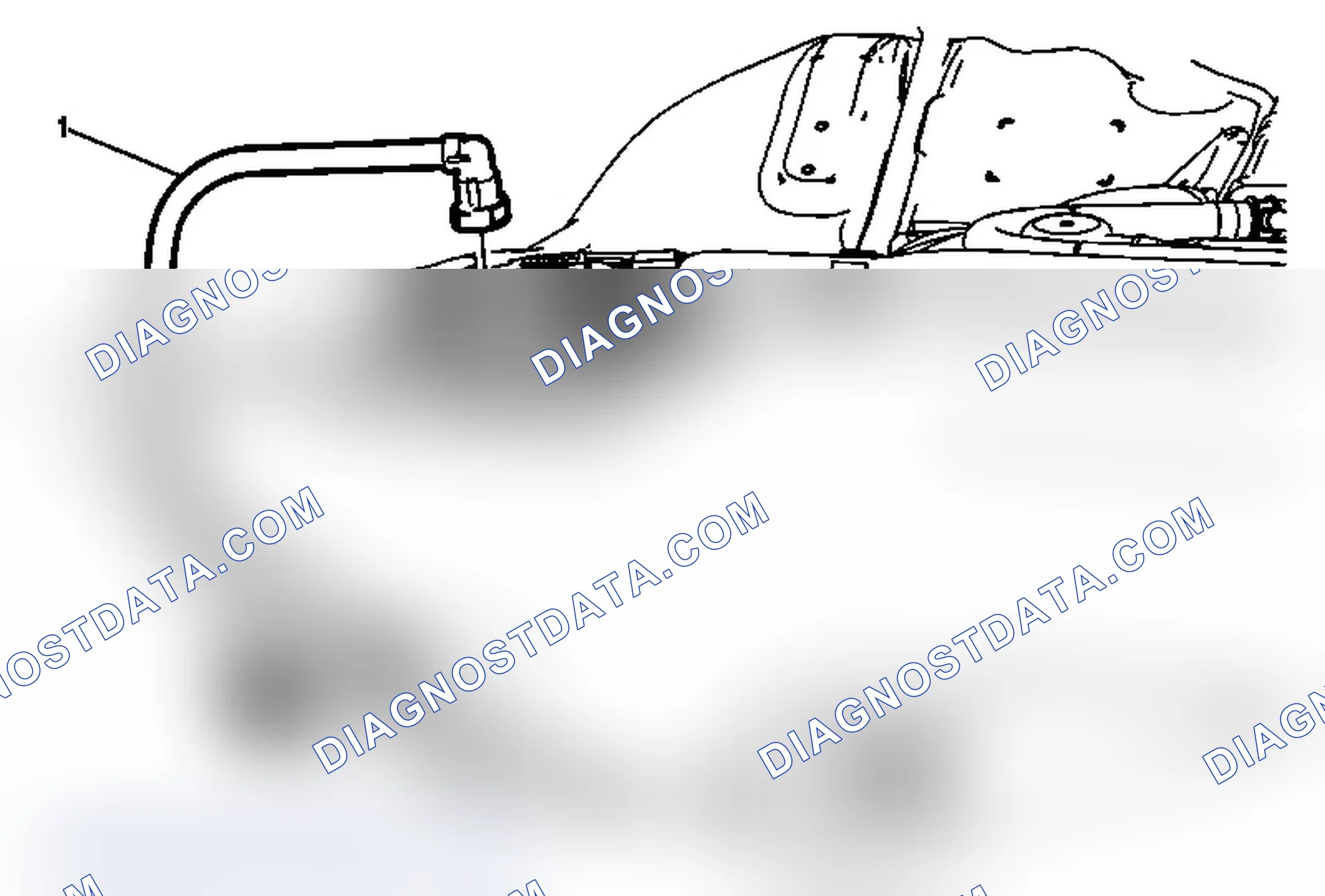 Scheme 61: Fuel Feed Pipe Replacement (With AWD at Tank)