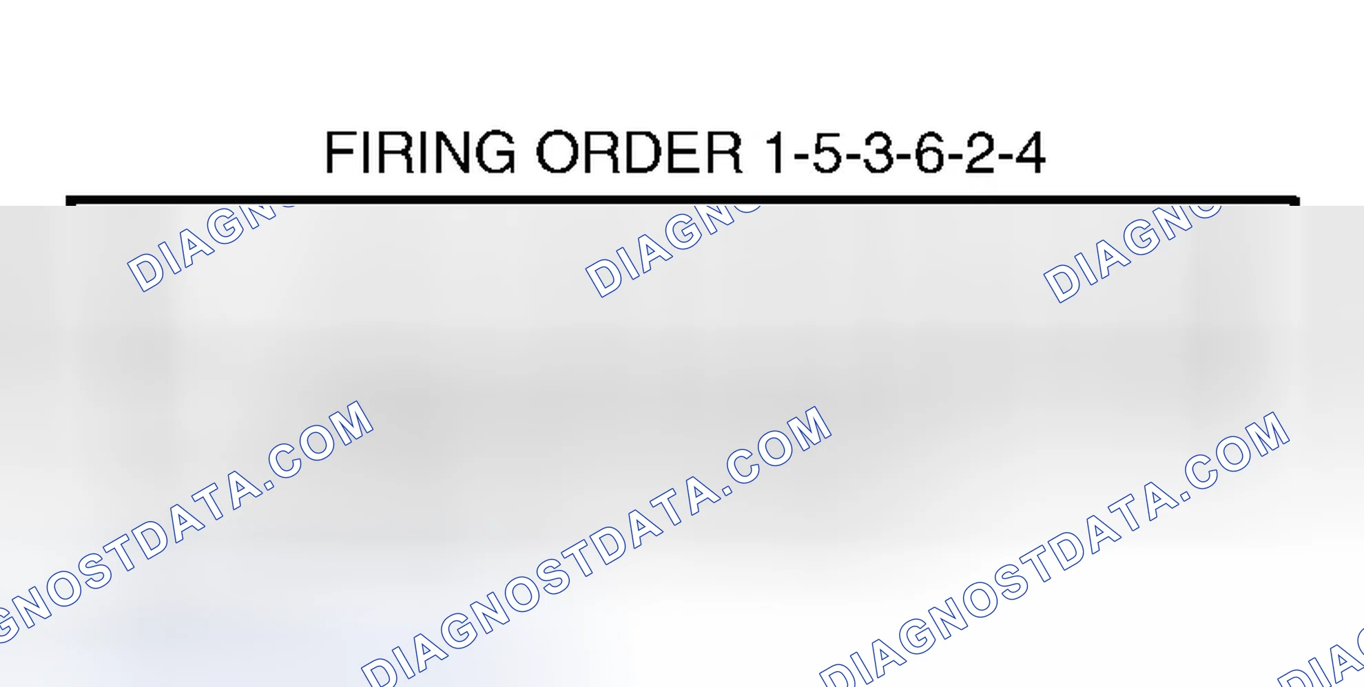 Scheme 8: Firing Order (6-Cylinder)