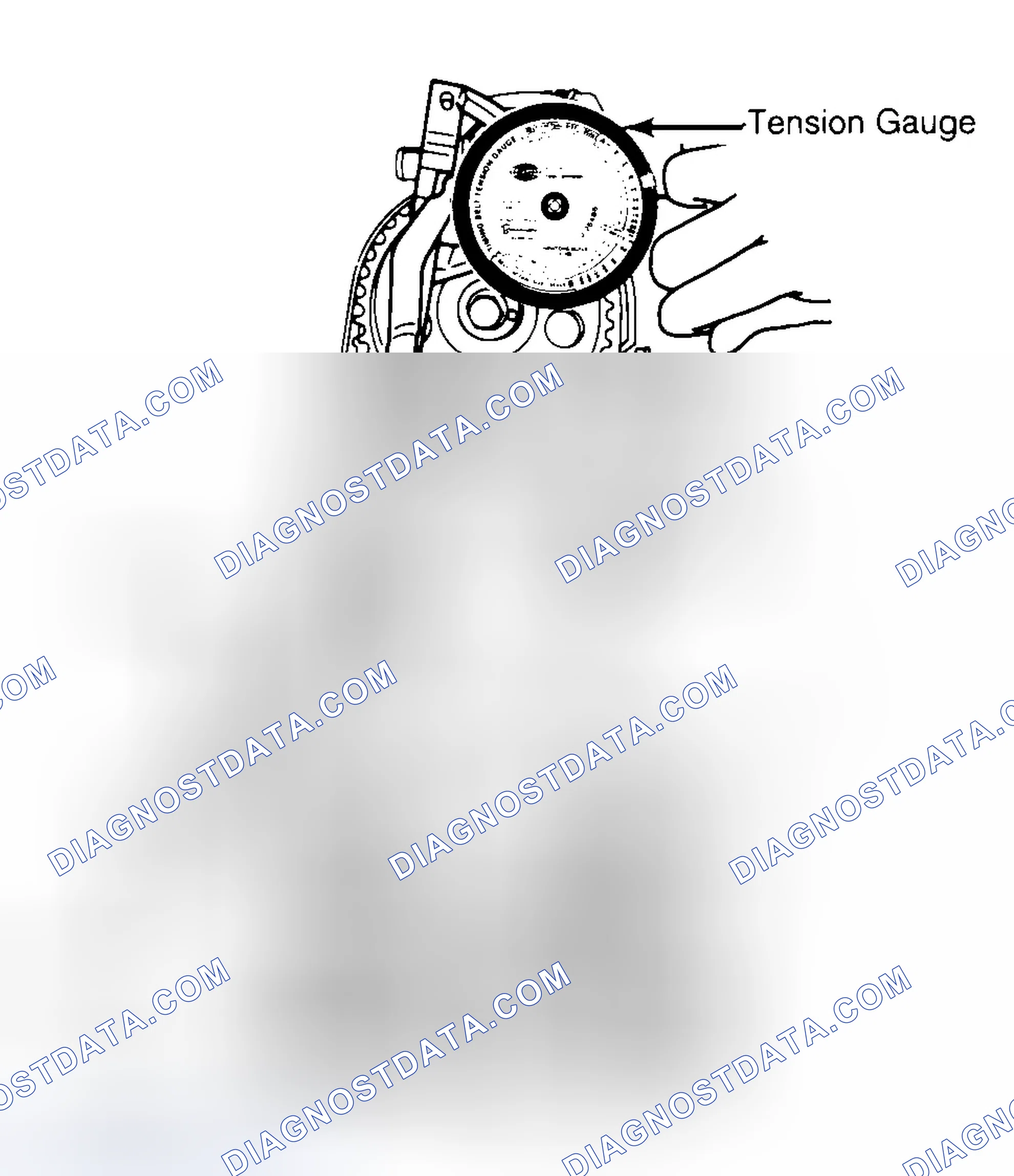 Scheme 3: Adjusting Typical Timing Belt Tension