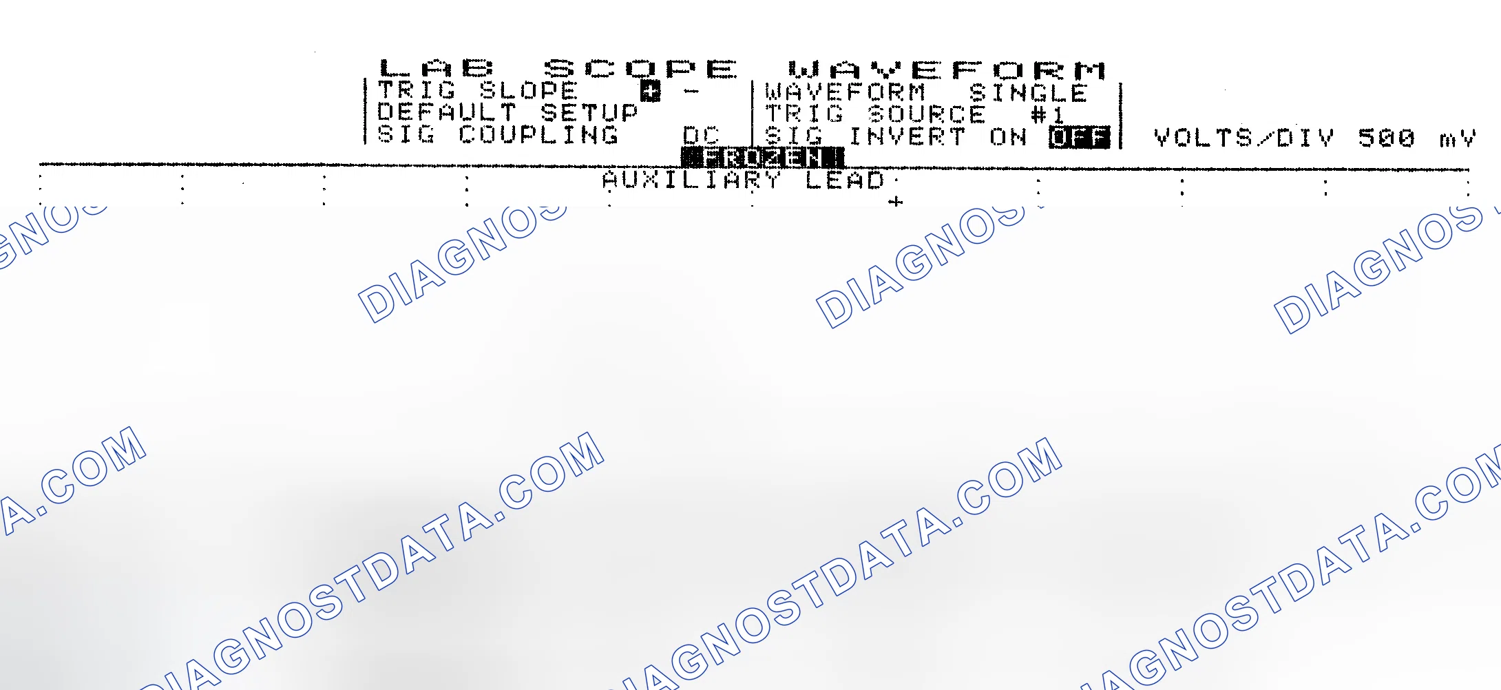 Scheme 10: Single Injector w/Excessive Current Flow - Current Pattern