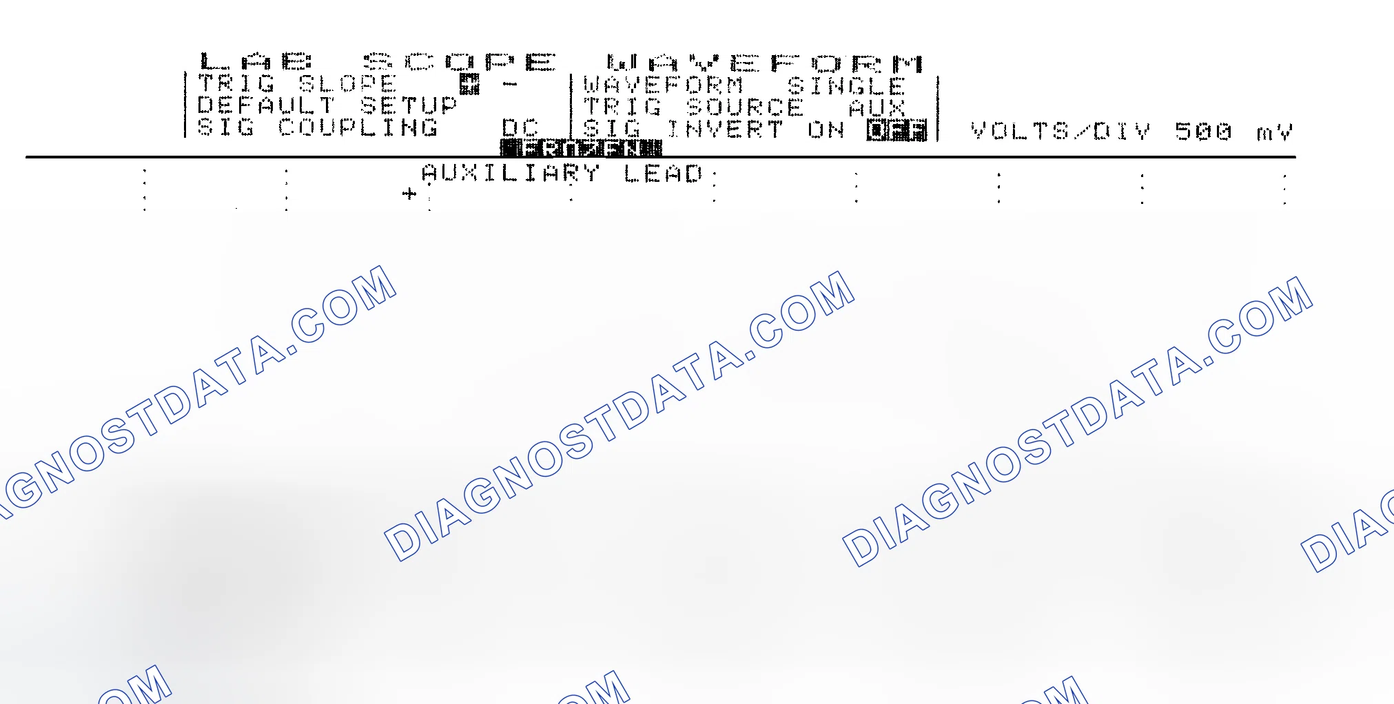 Scheme 14: Single Injector w/Excessive Current Flow - Current Pattern
