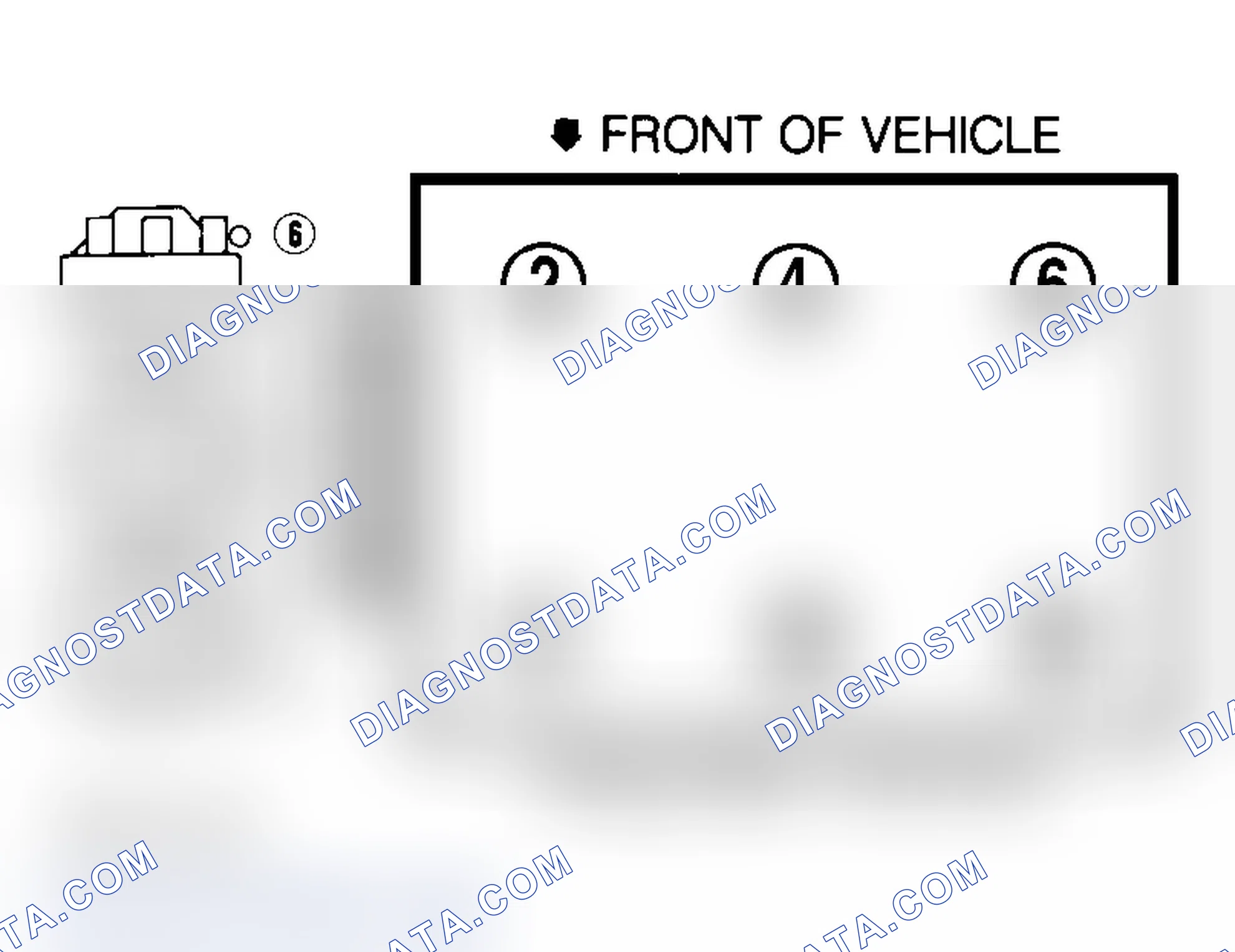 Scheme 4: Firing Order (3.8L - Except "F" Body)