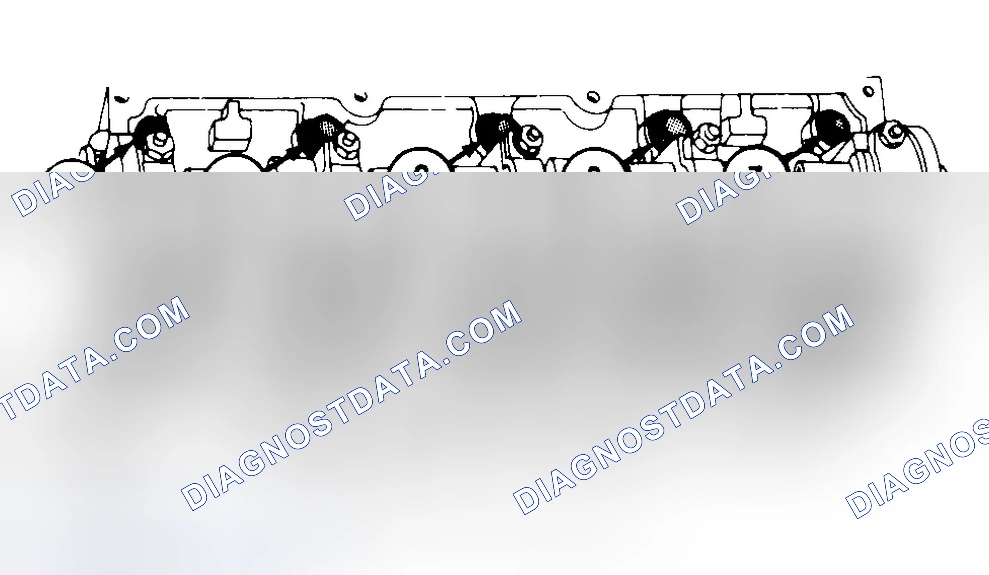 Scheme 7: Typical Cylinder Head Tightening or Loosening Sequence