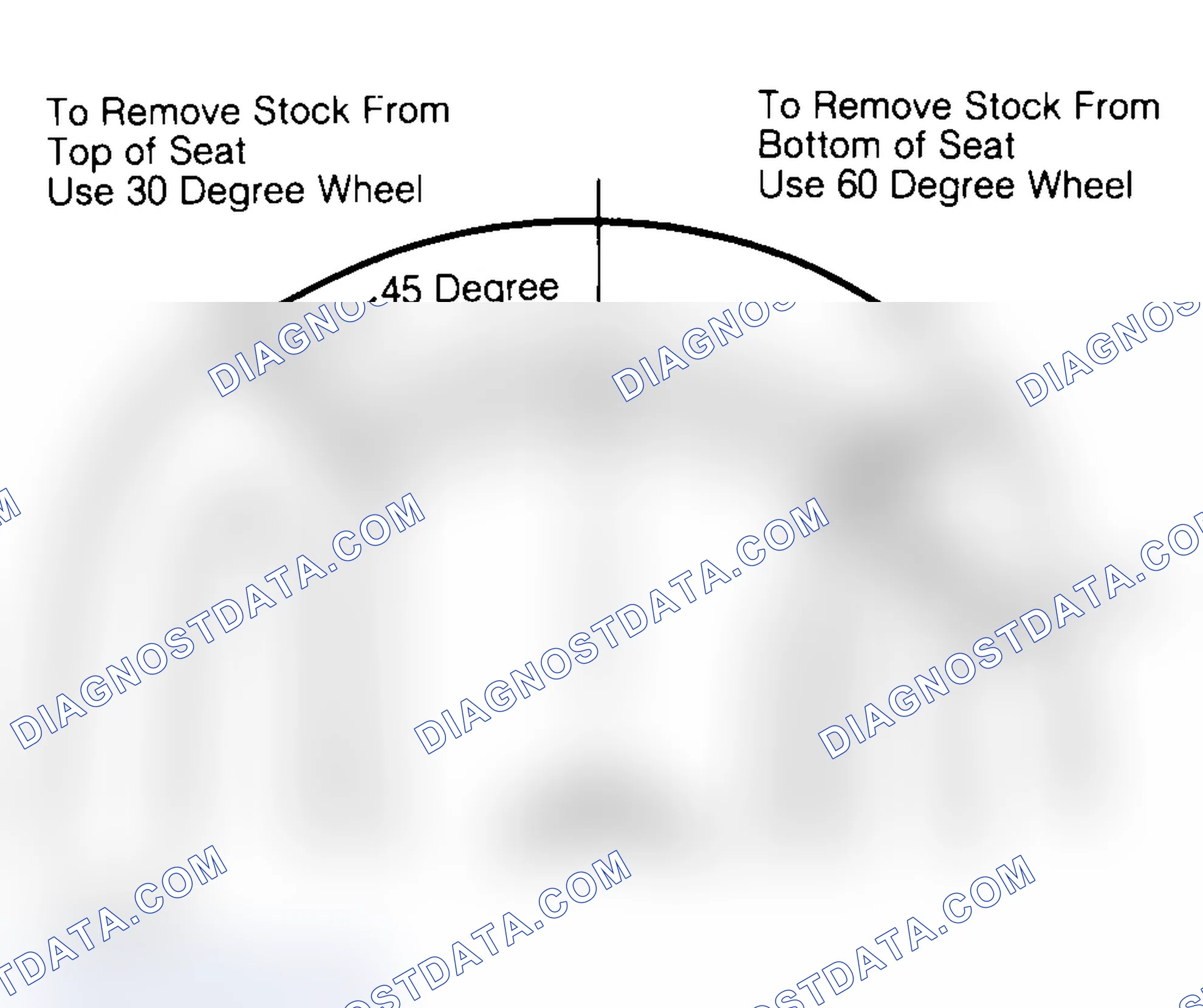 Scheme 19: Adjusting Valve Seat Width