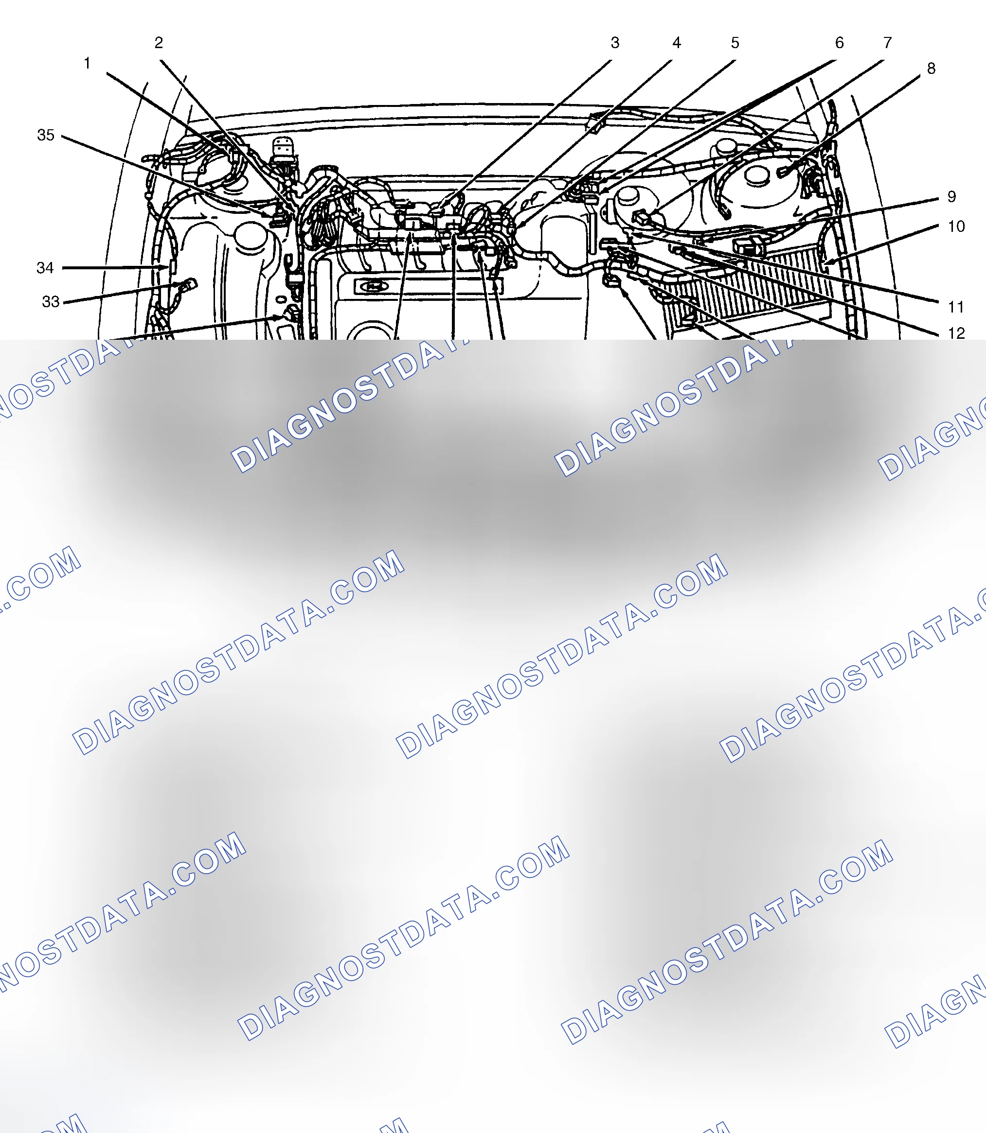 Scheme 2: Engine Compartment (2.5L)