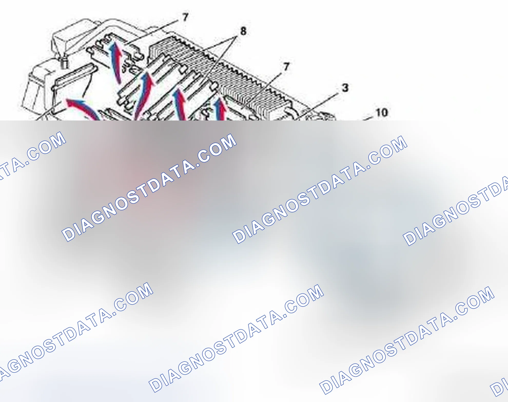 Scheme 67: Automatic air conditioning box, purpose - GF83.40-P-2105-03P