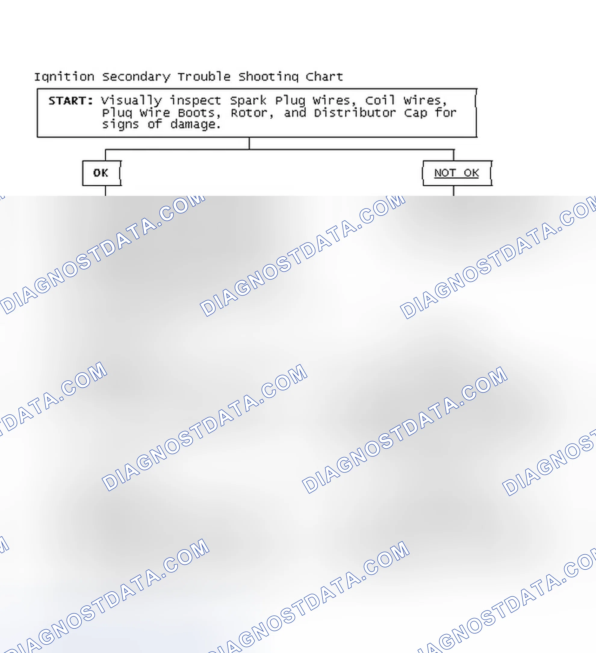Scheme 1: Ignition Secondary Trouble Shooting Chart