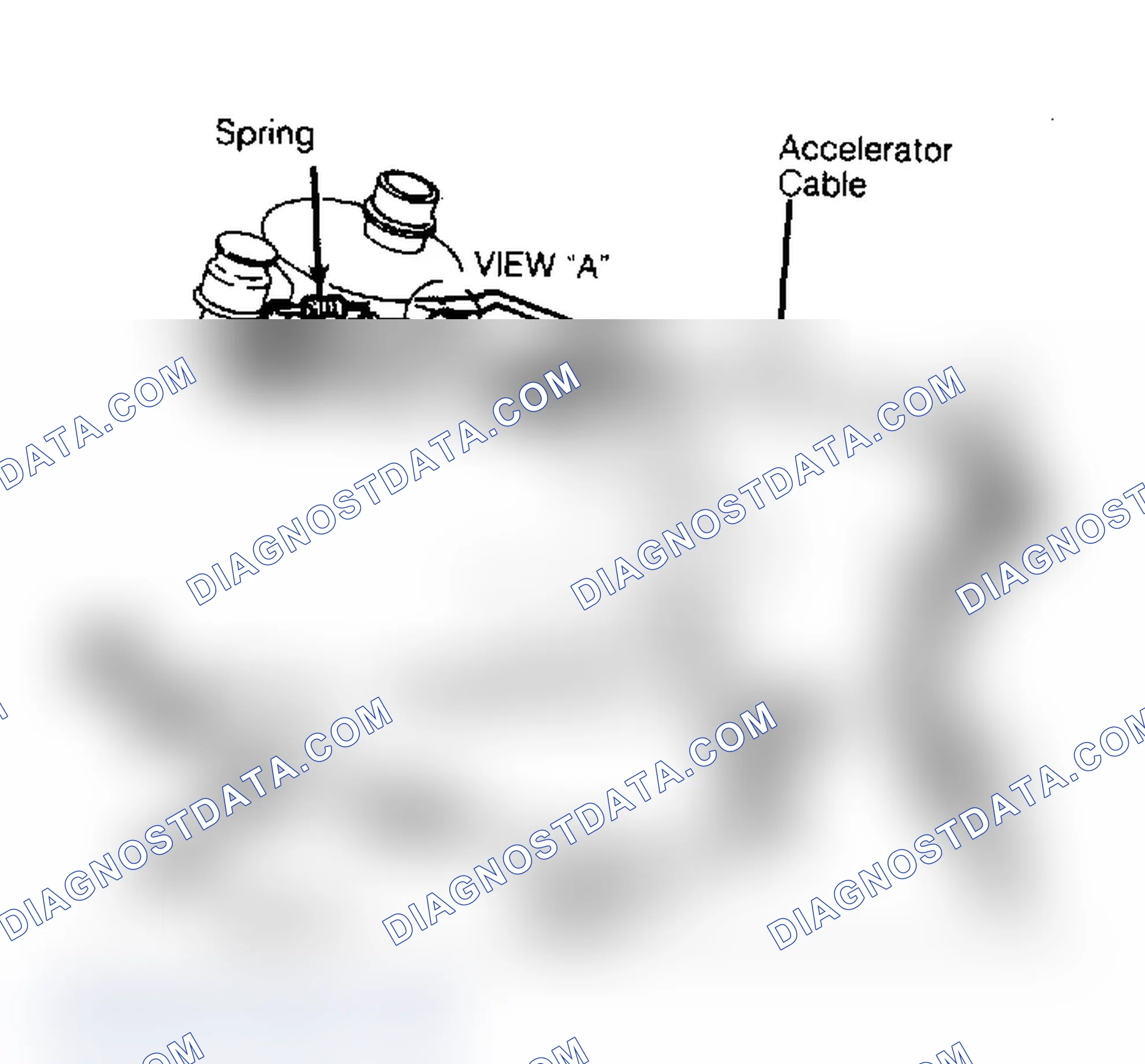 Scheme 4: 3.8L Engine Transmission Kickdown Linkage Adjustment
