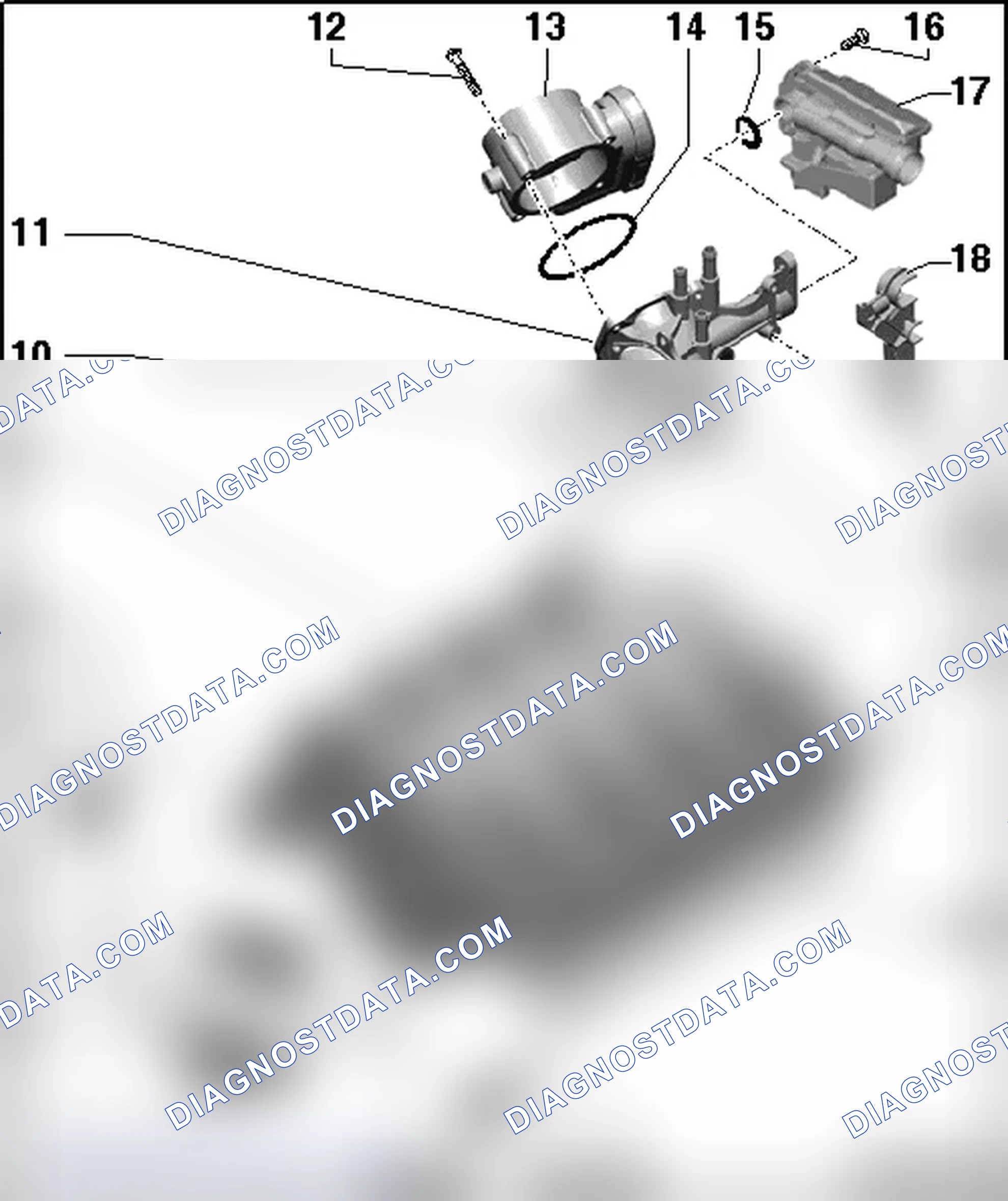 Scheme 178: INTAKE MANIFOLD ASSEMBLY OVERVIEW