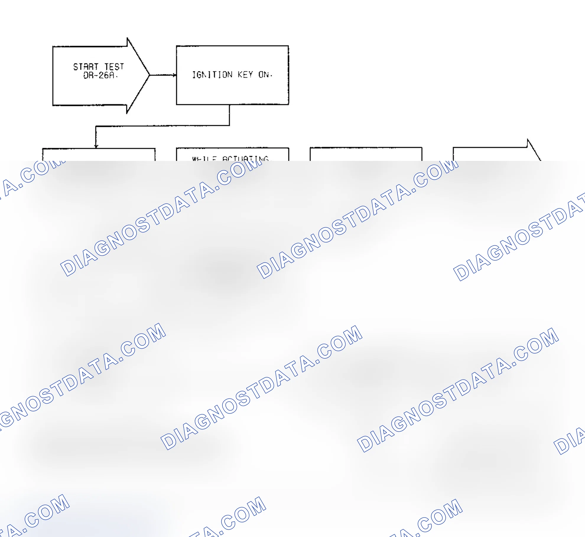 Scheme 484: Test DR-26A Code 42, Diagnostic Flow Chart (1 of 2)