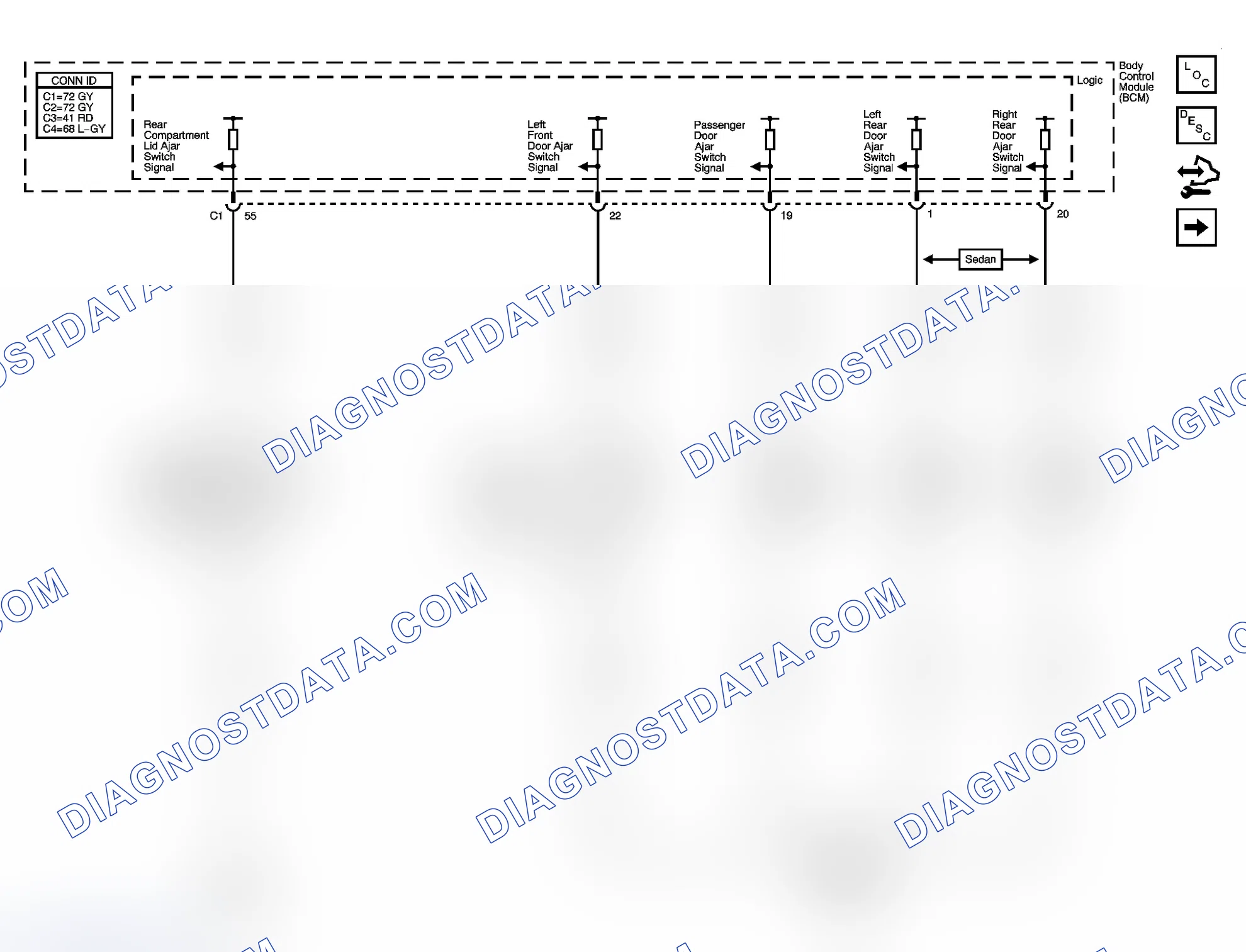 Scheme 7: Interior Lights Schematics