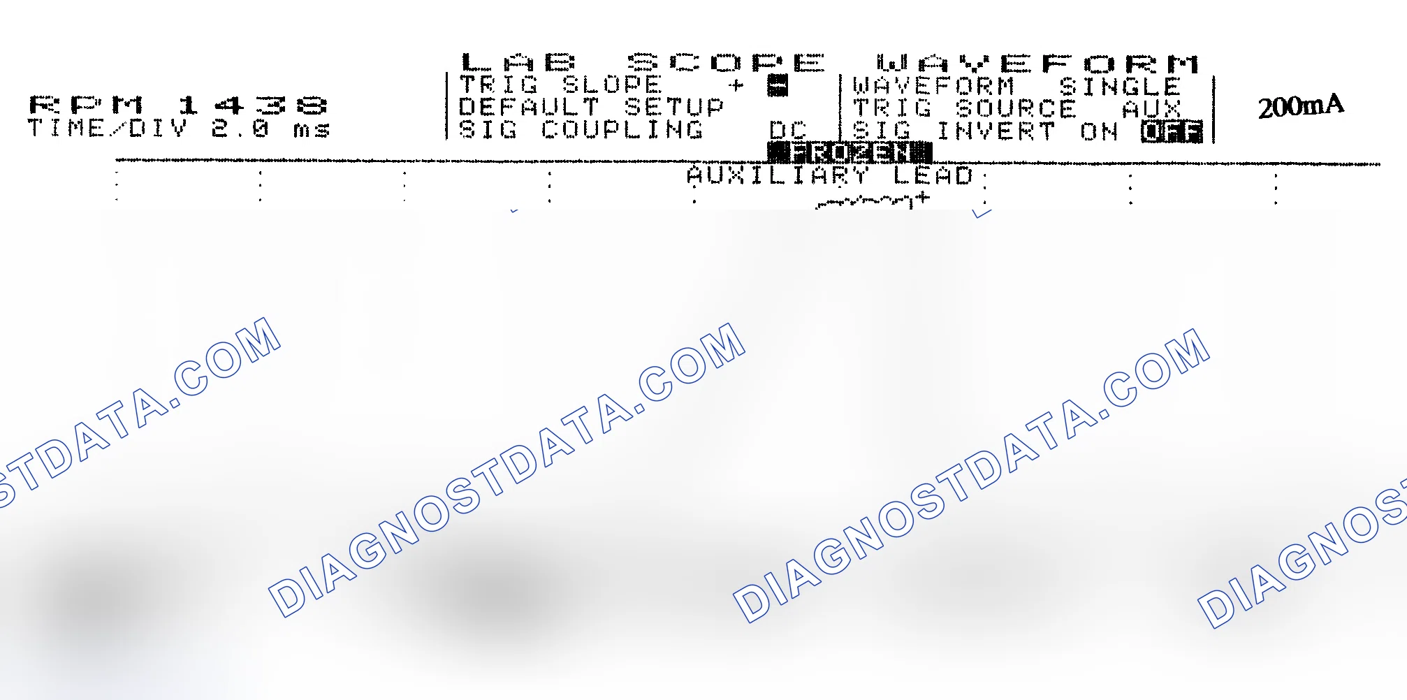 Scheme 15: Single Injector w/Normal Current Flow - Current Pattern