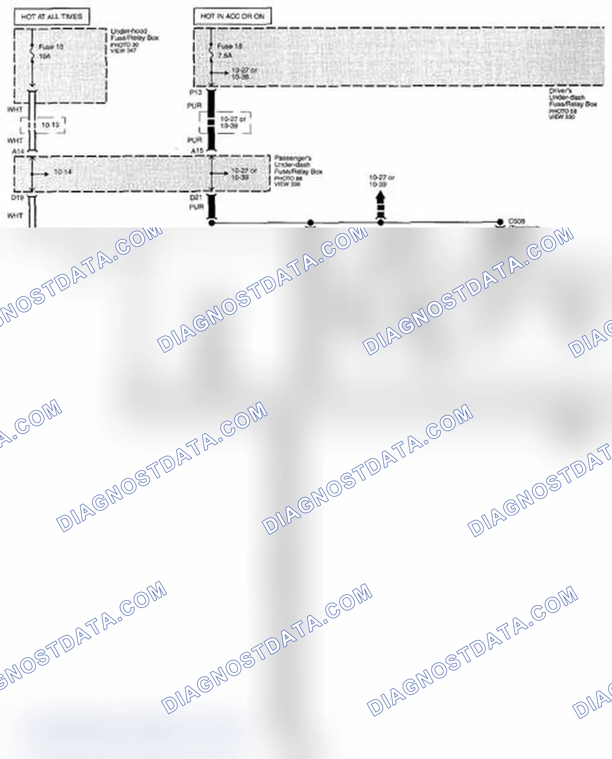 Scheme 506: Rearview Camera Circuit Diagram (Page 161)