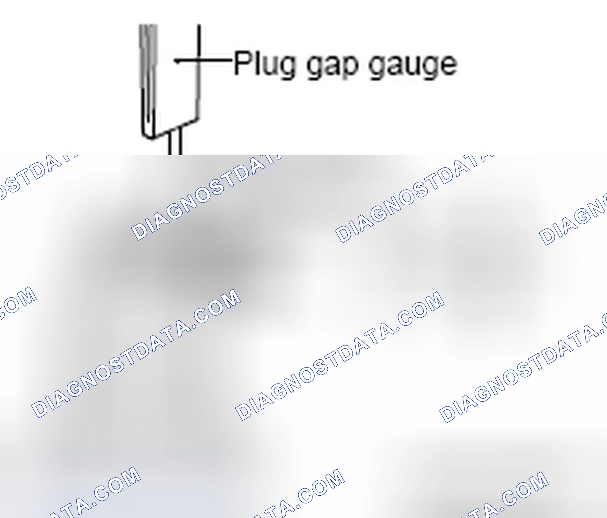 Scheme 5: SPARK PLUG GAP CHECK
