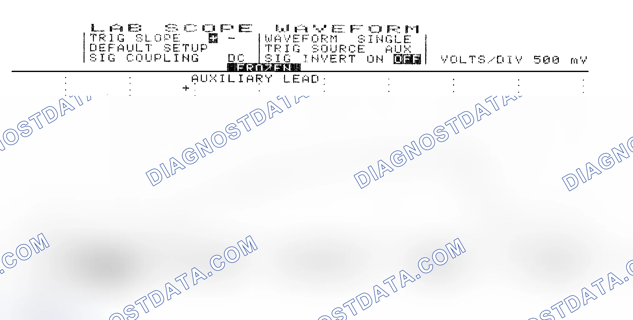 Scheme 14: Single Injector w/Excessive Current Flow - Current Pattern