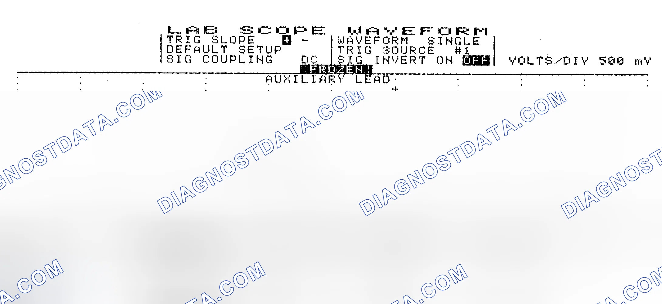 Scheme 10: Single Injector w/Excessive Current Flow - Current Pattern