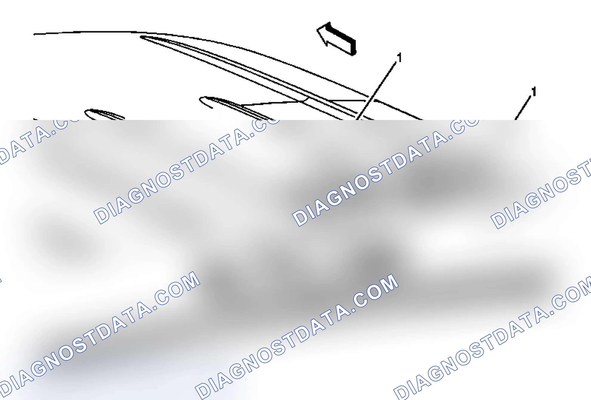 Scheme 82: High Mount Stop Lamp Replacement (Extended and Crew Cab)