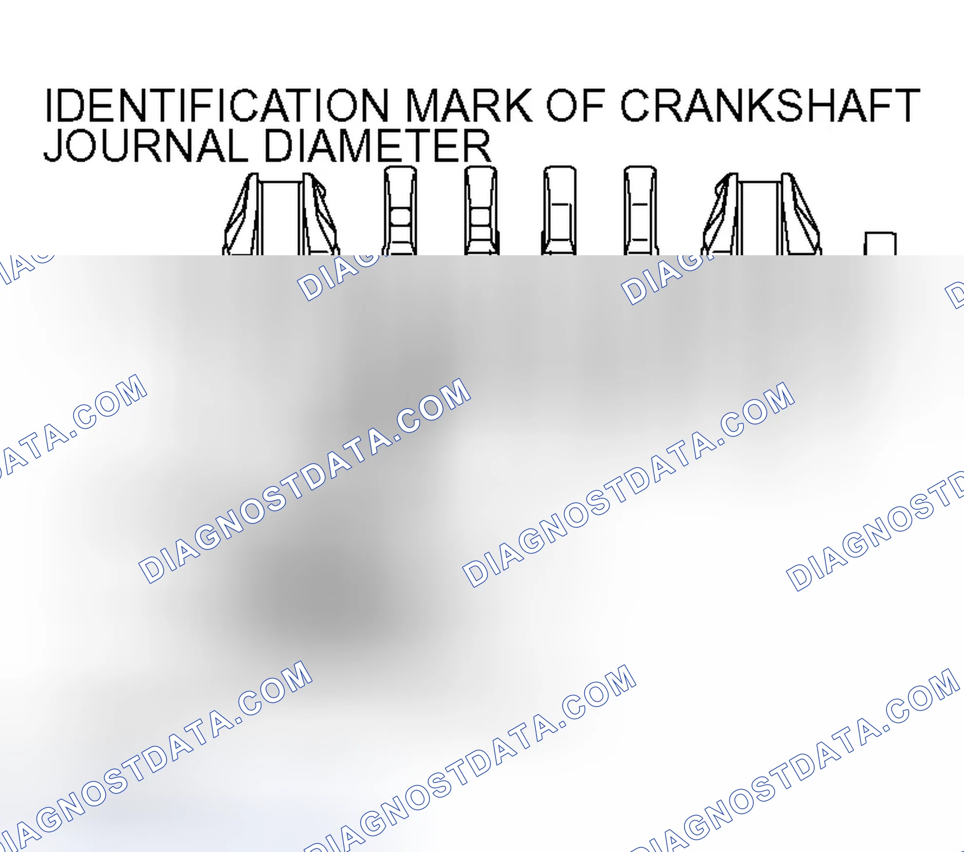 Scheme 271: >> B << CRANKSHAFT BEARING INSTALLATION