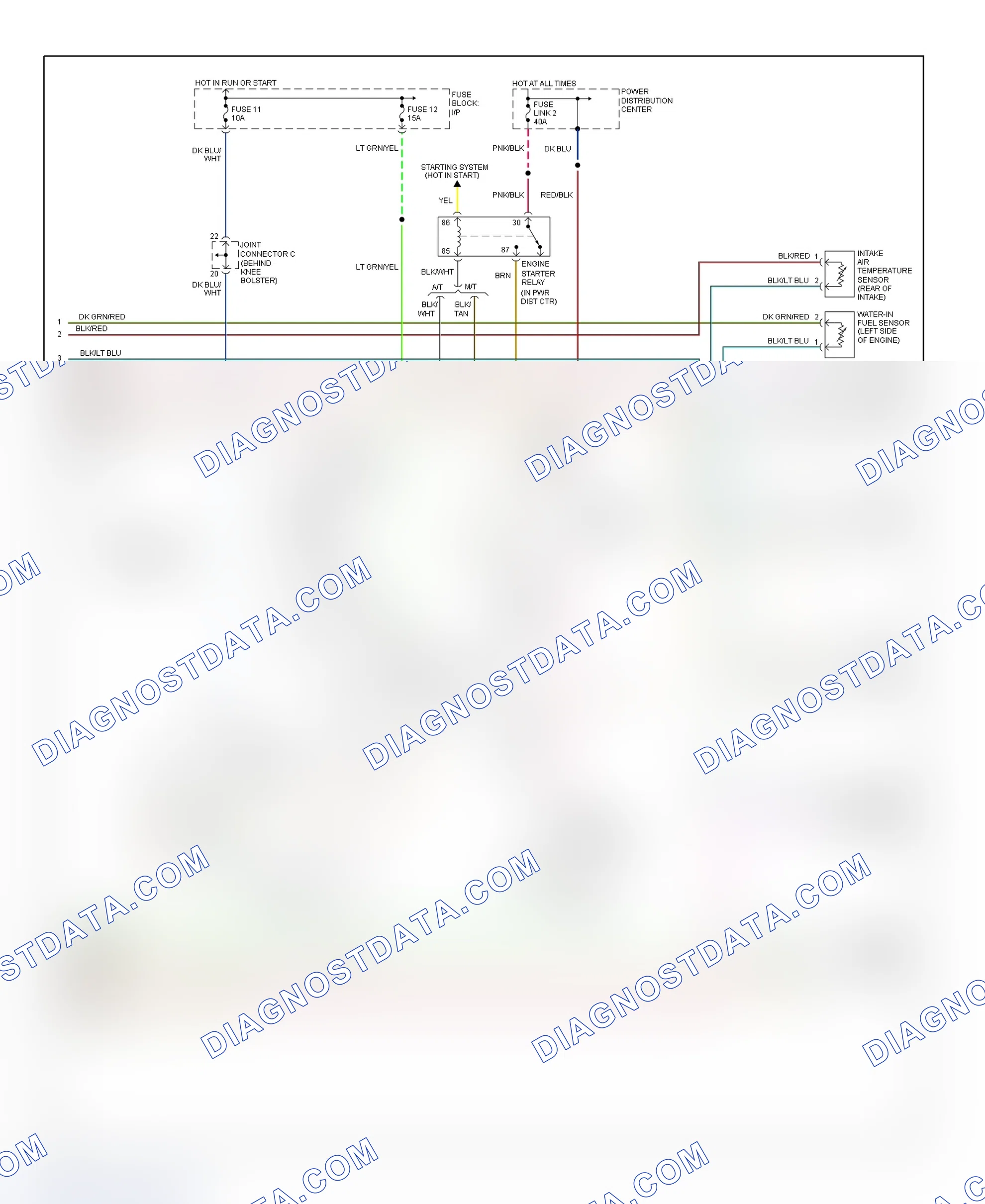 Scheme 142: Wiring Diagram (Ram Pickup - 5.9L Diesel - 2 Of 2)