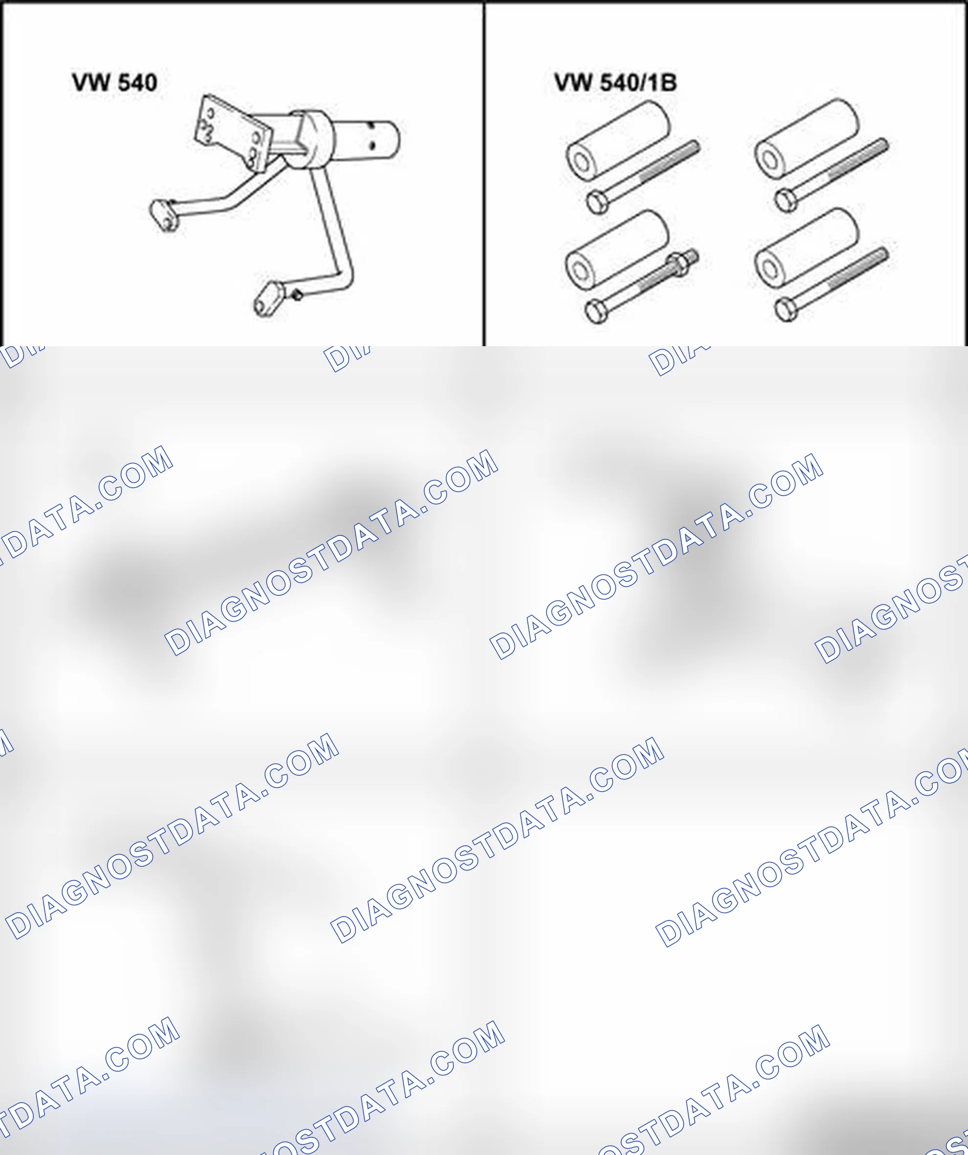 Scheme 155: Engine, securing to engine stand