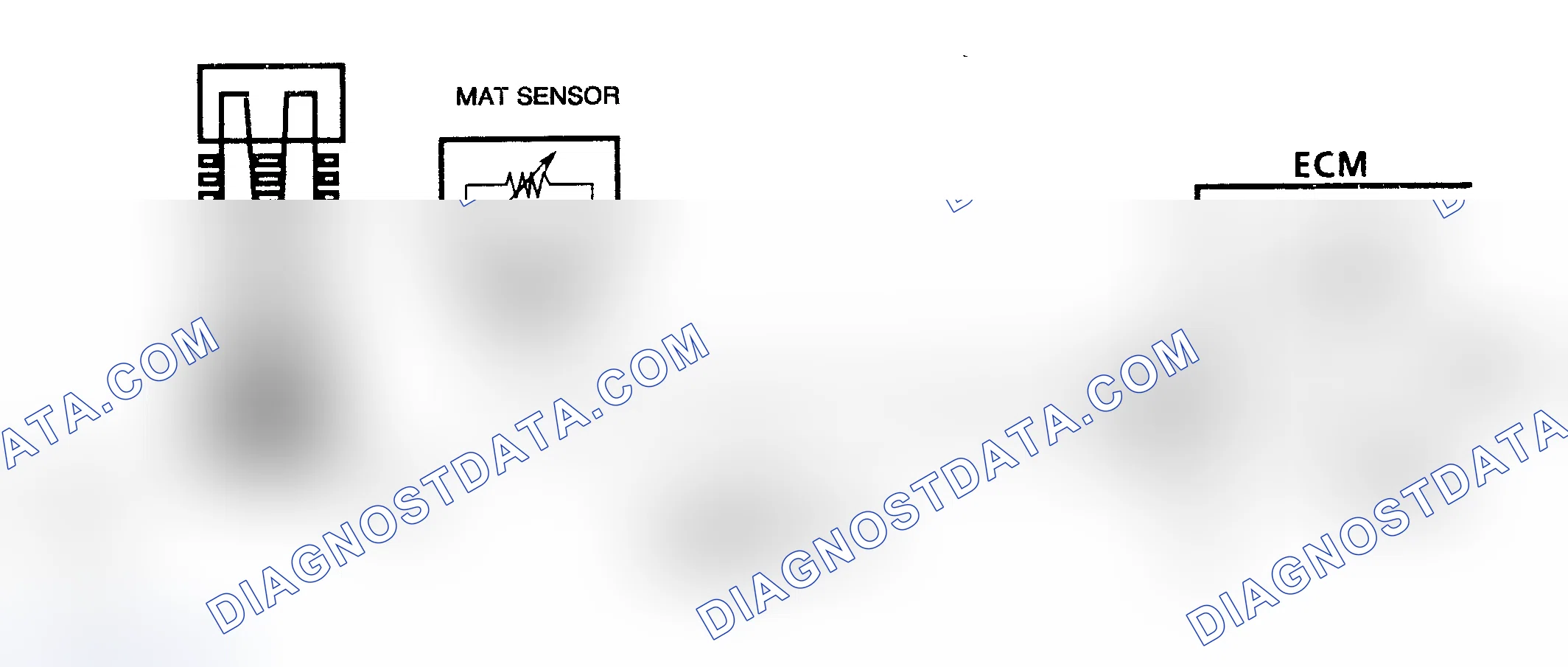 Scheme 34: Code 23 Schematic (2.5L & 4.3L Turbo) MAT Sensor Temperature Low