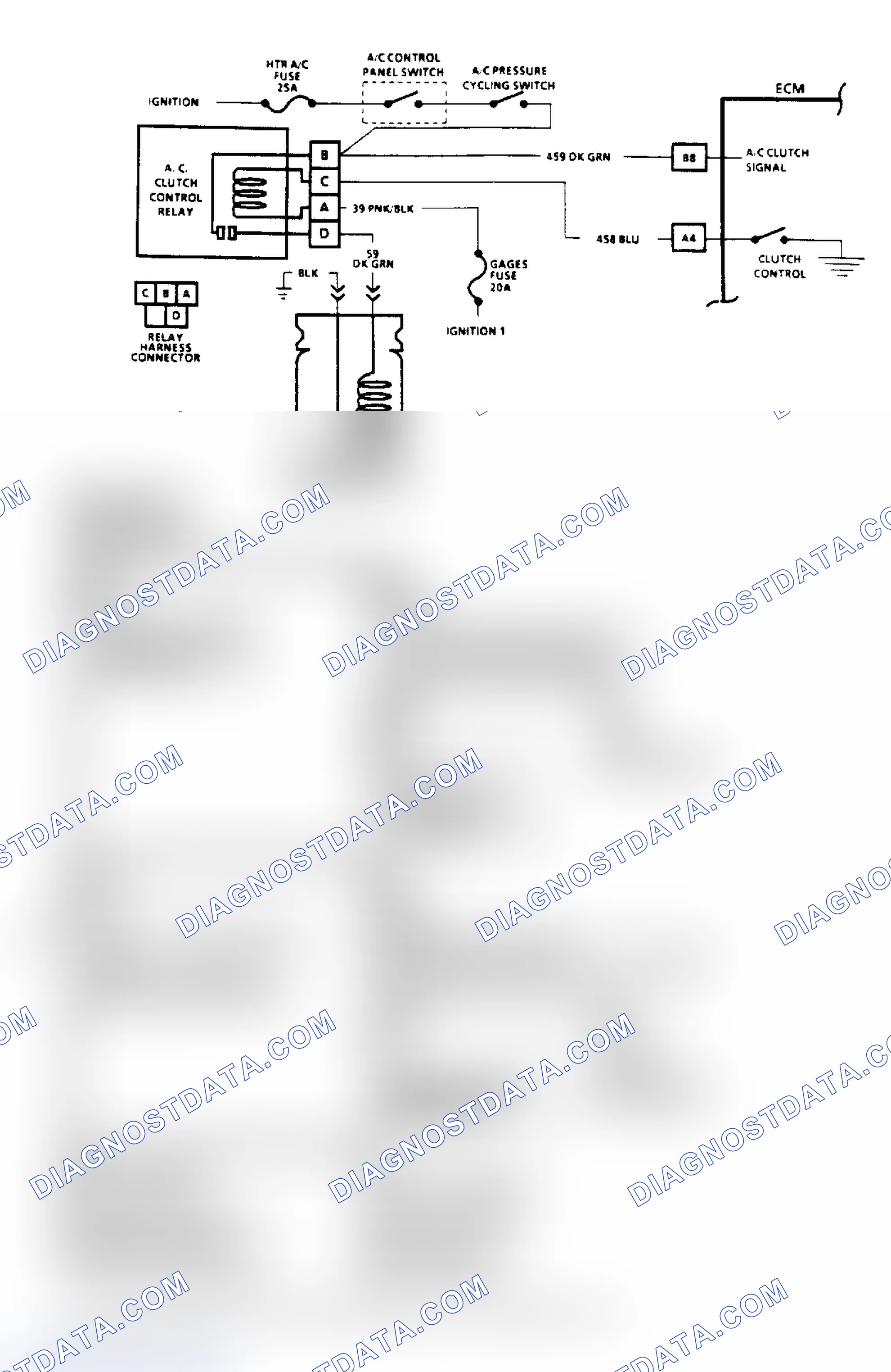 Scheme 118: A/C Clutch Control Diagnosis Flow Chart (2.5L) (3 Of 3)