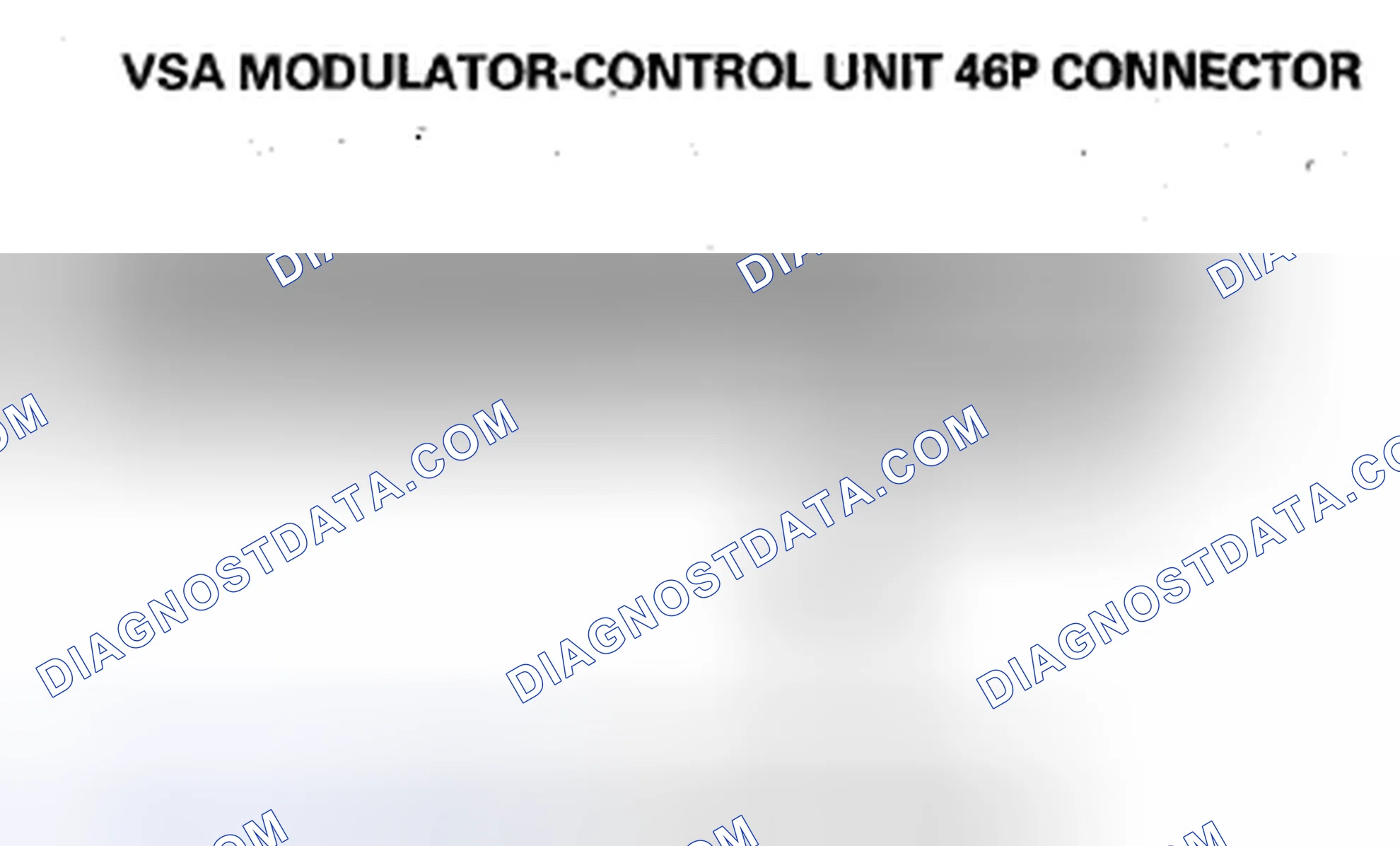 Scheme 60: ABS indicator, brake system indicator, and VSA indicator do not go off