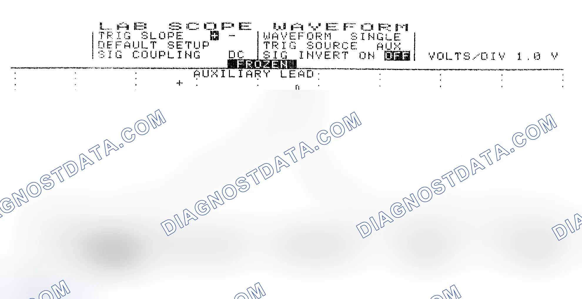 Scheme 19: Single Injector w/Excessive Current Flow - Current Pattern
