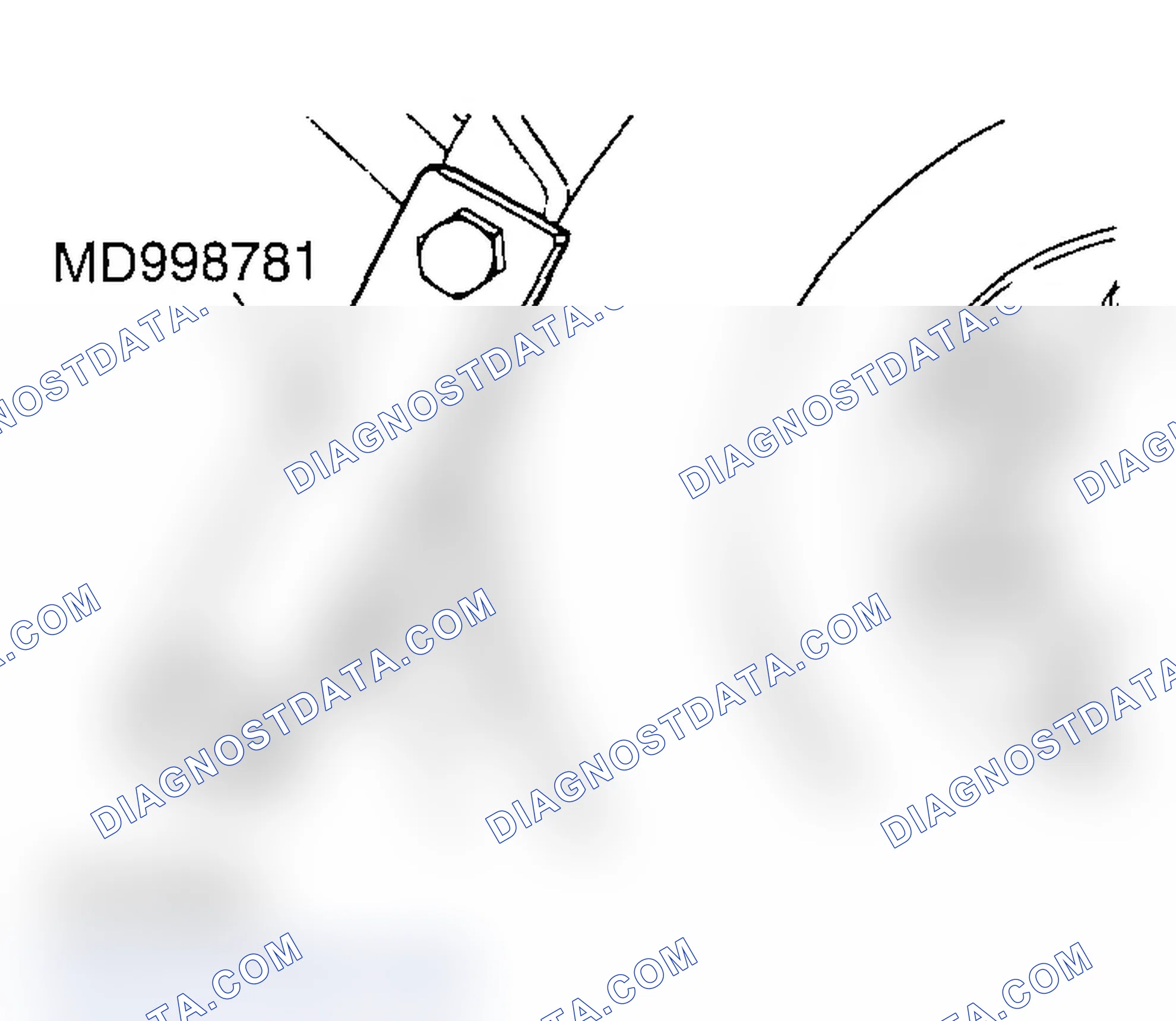 Scheme 424: >> B << CRANKSHAFT BOLT INSTALLATION