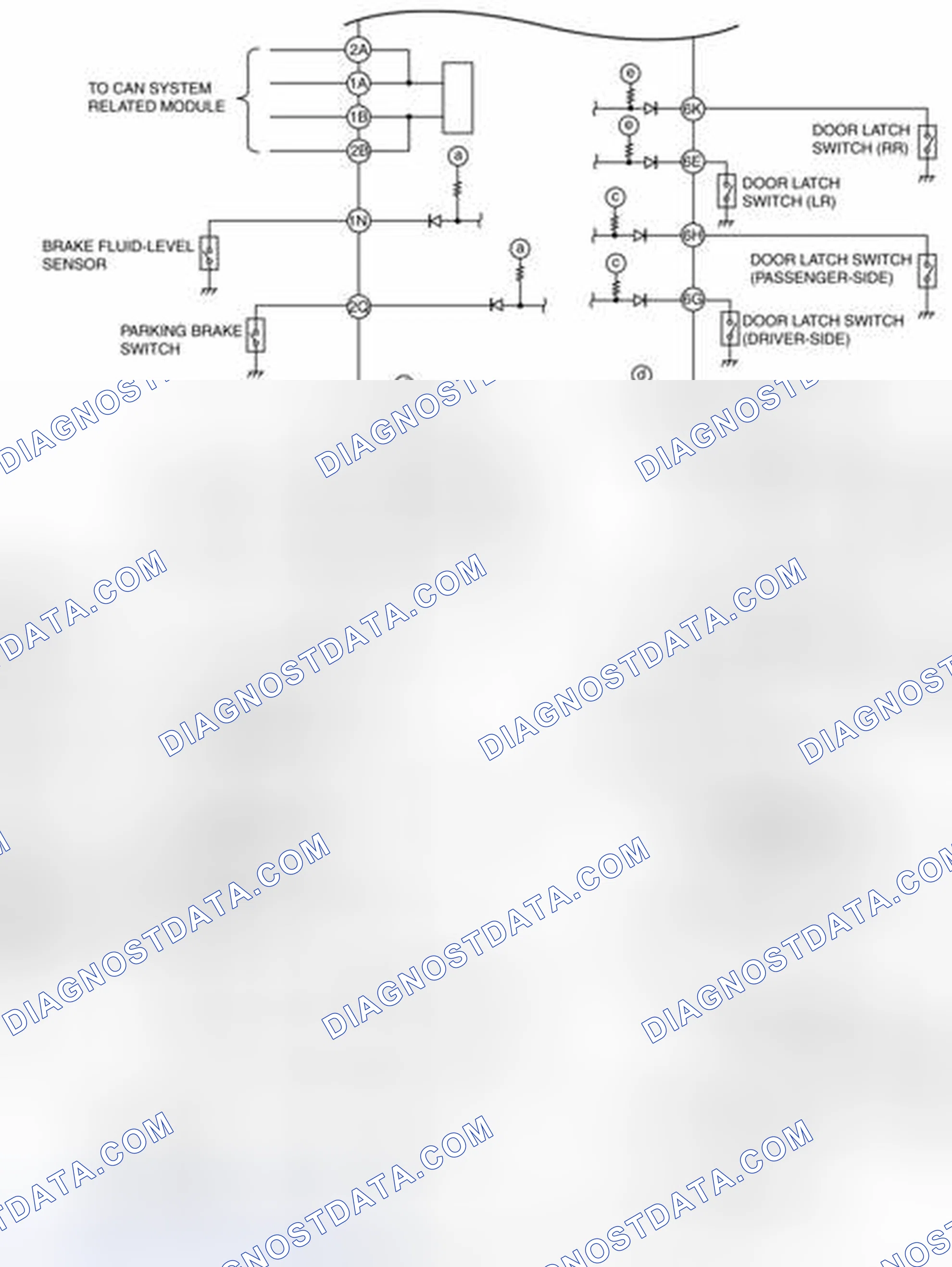 Scheme 23: On-Board Diagnostic Wiring Diagram [BCM] (3 Of 4)