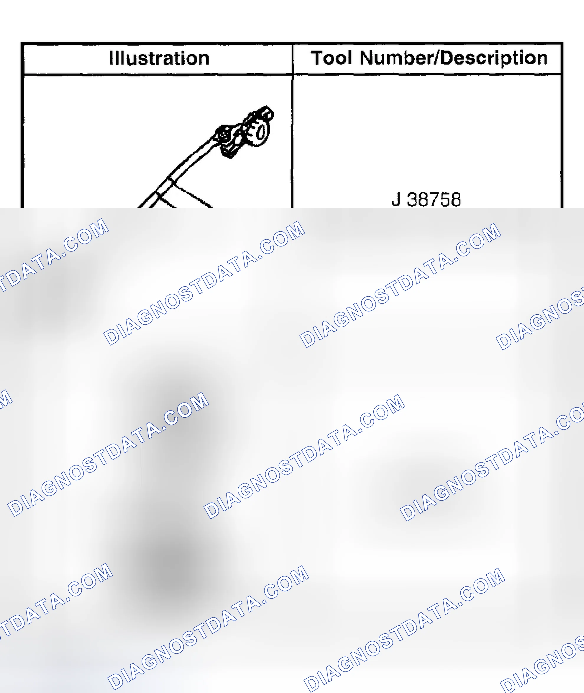 Scheme 43: SPECIAL TOOLS & EQUIPMENT
