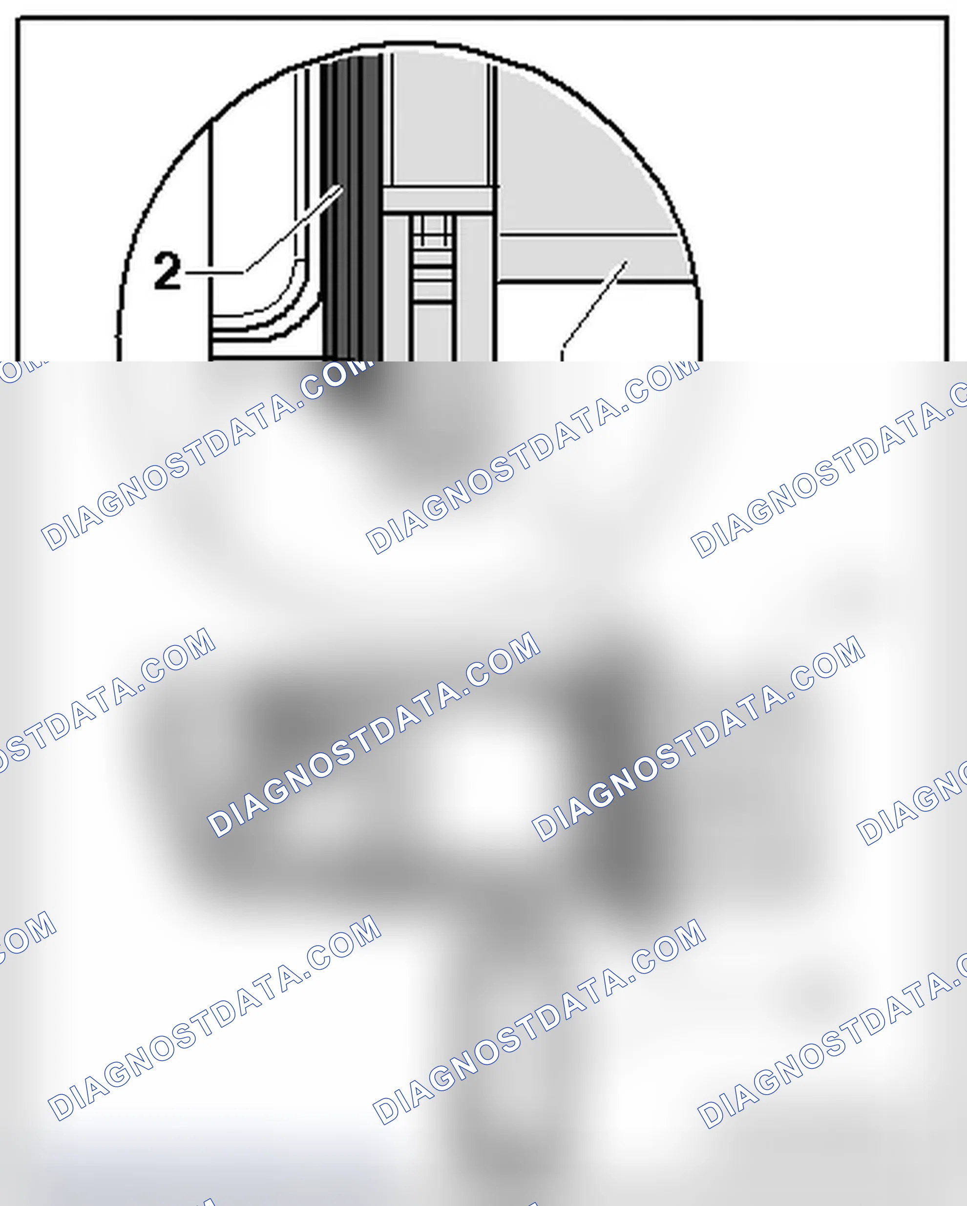 Scheme 113: Mass Airflow Sensor -G70- -1- Seal -2- Installed Position