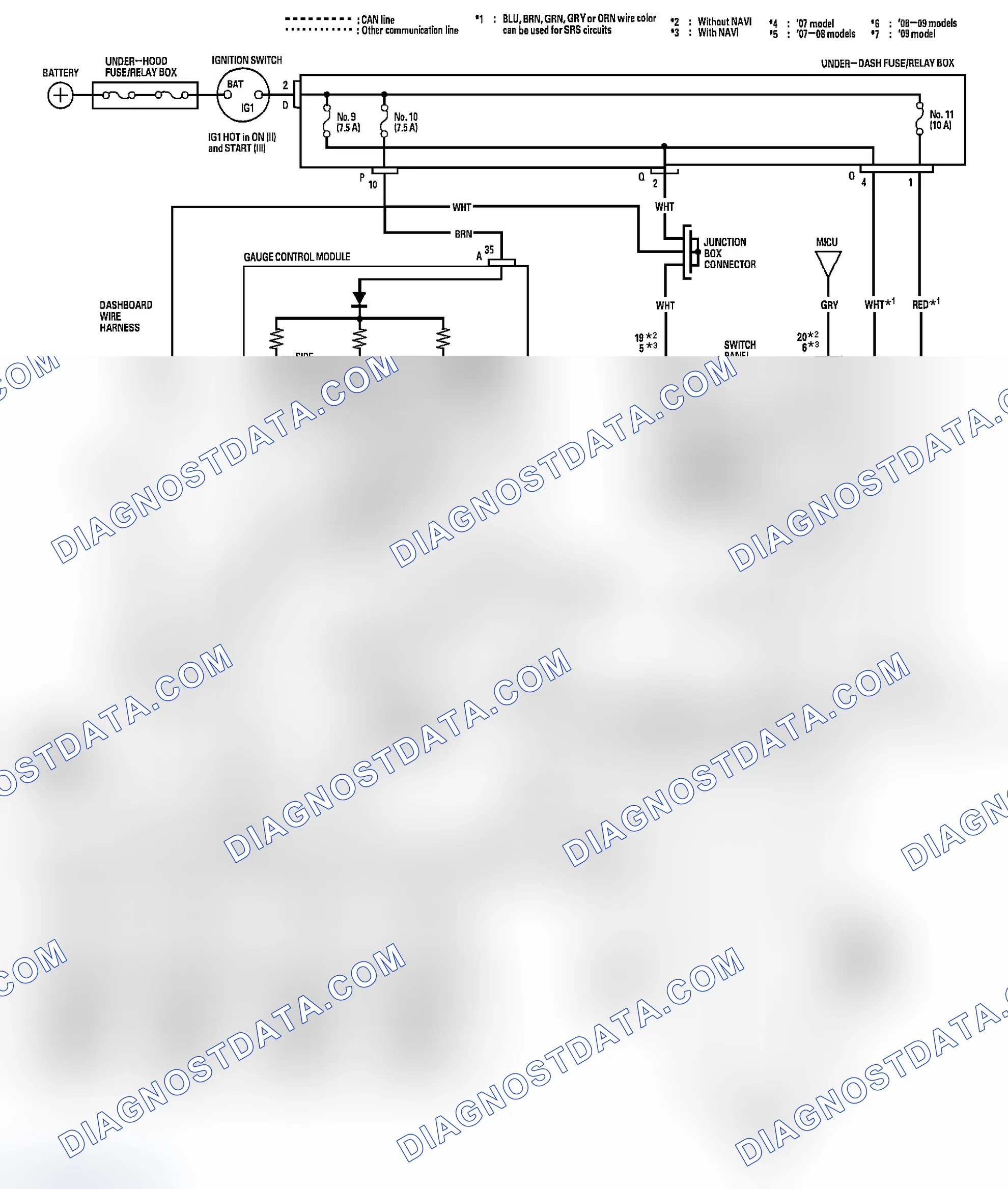 Scheme 40: SRS Circuit Diagram (1 of 4)
